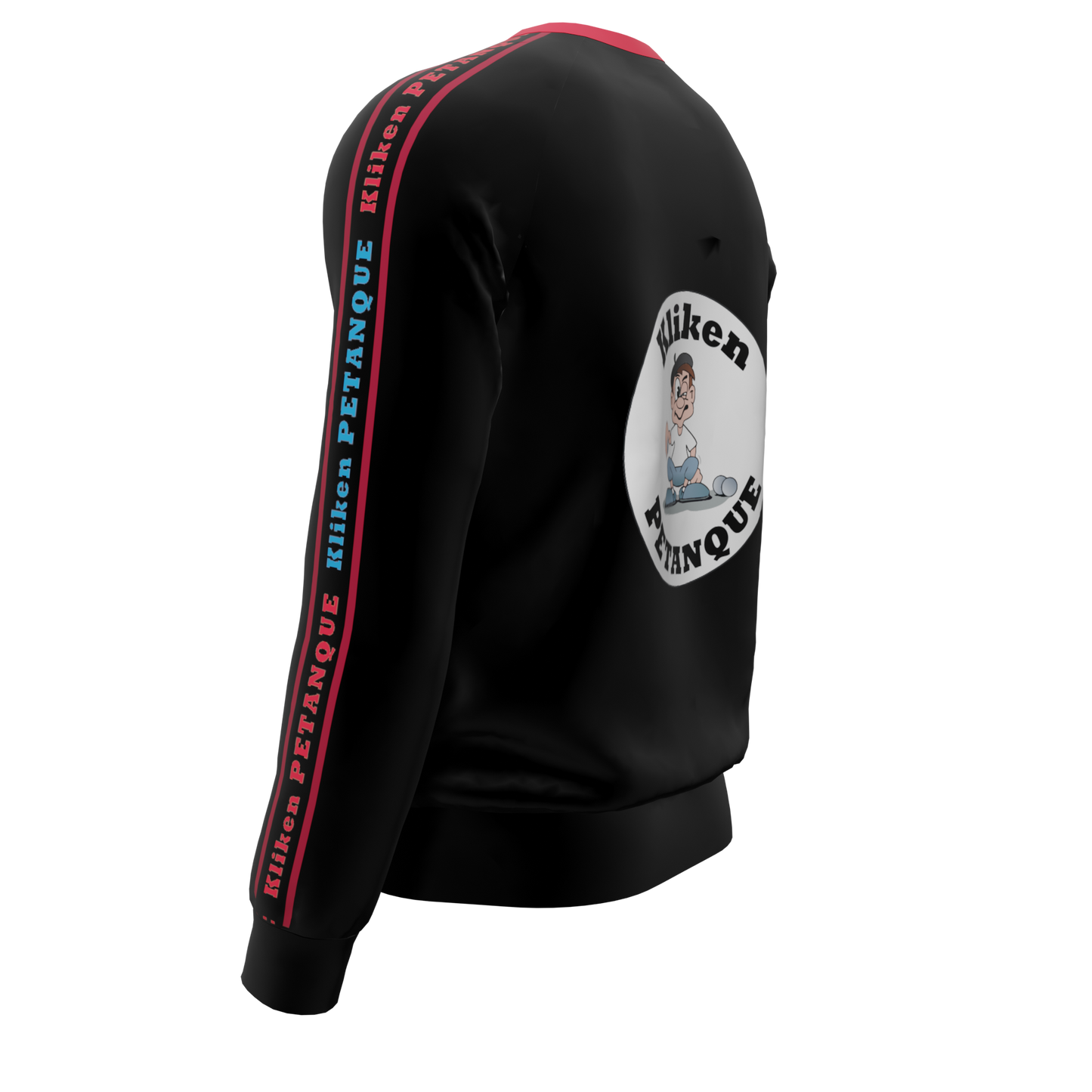 Bomulds Sweatshirt - Kliken Petanque - SponsorWorld