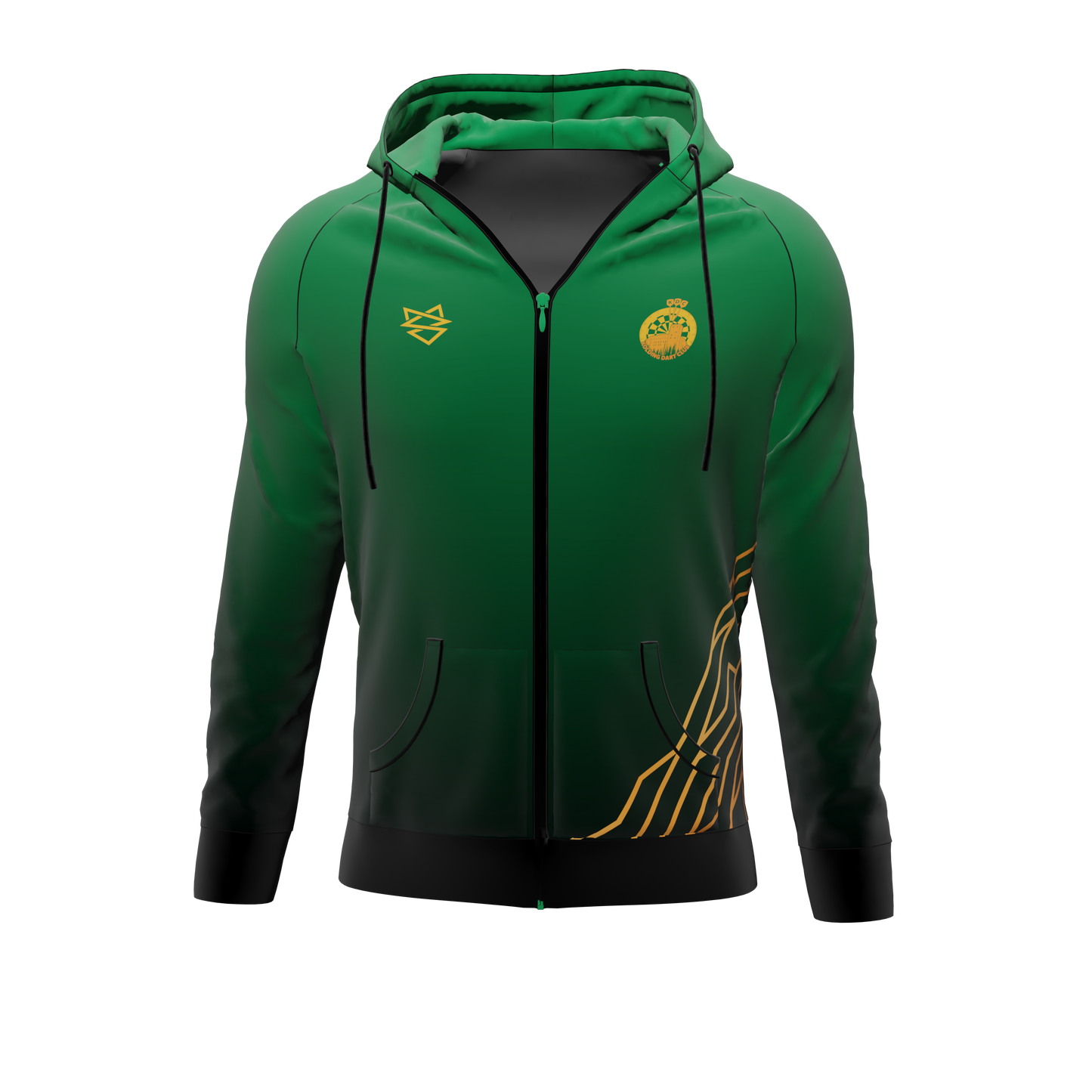 Hoodie ZIP - Kolding Dart