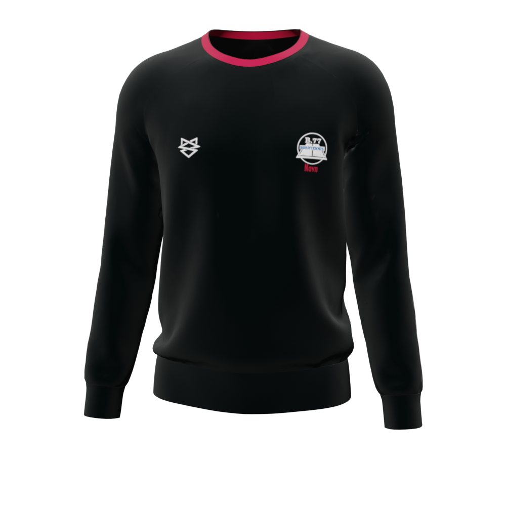 Bomulds Sweatshirt - B77 Bordtennis - SponsorWorld