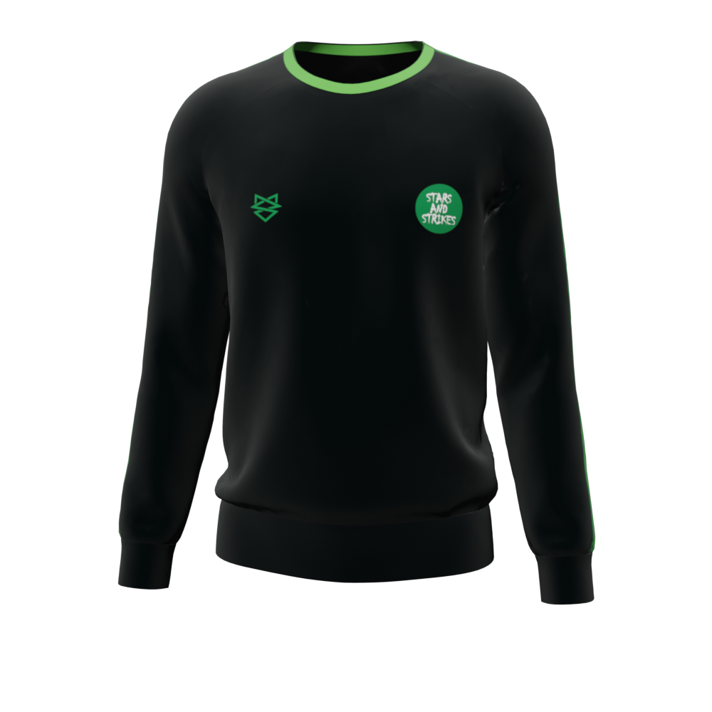 Bomulds Sweatshirt - Stars and Strikes