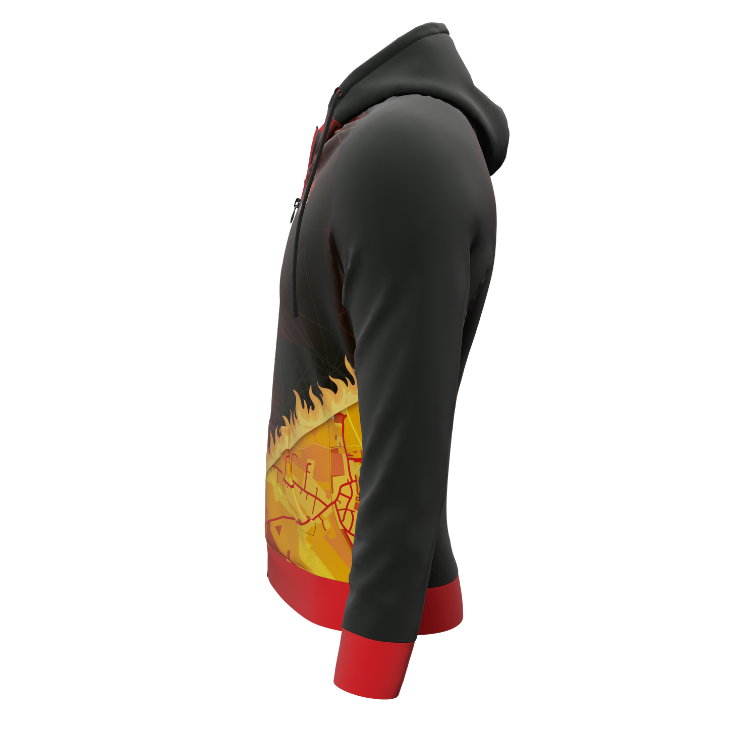 Hoodie ZIP - Farre Idrætsforening - Esport - SponsorWorld