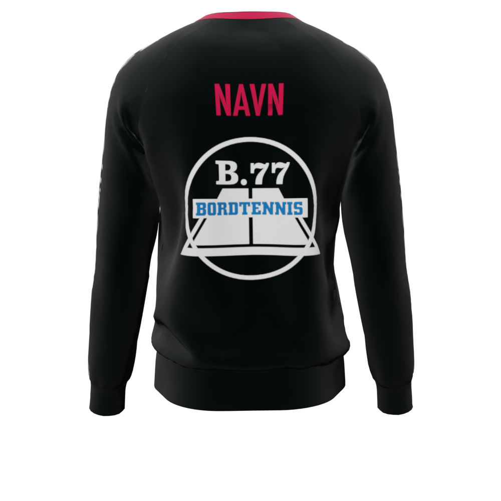 Bomulds Sweatshirt - B77 Bordtennis - SponsorWorld