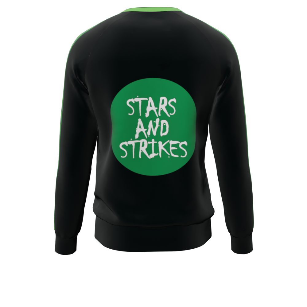 Bomulds Sweatshirt - Stars and Strikes