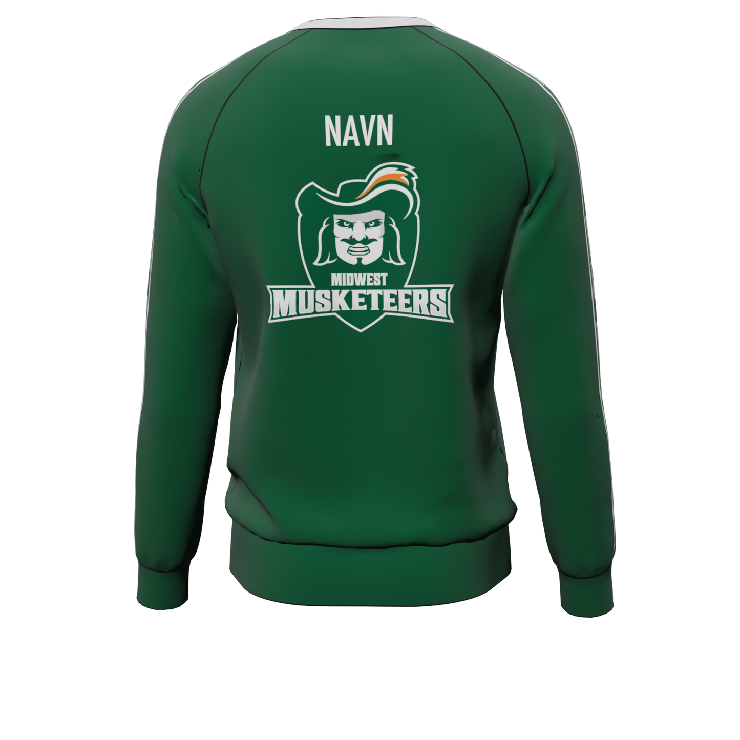 Bomulds Sweatshirt - Midwest Musketeers - SponsorWorld