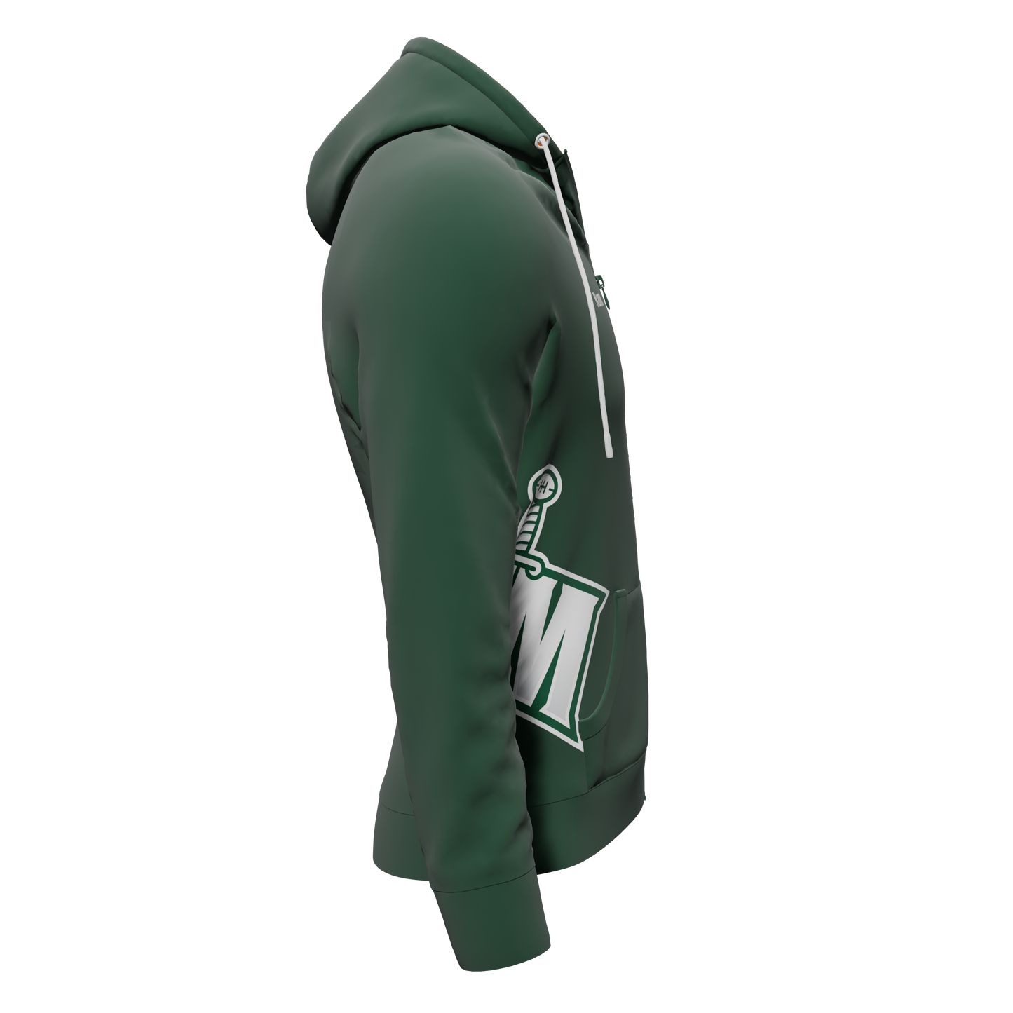 Hoodie ZIP - Midwest Musketeers - SponsorWorld