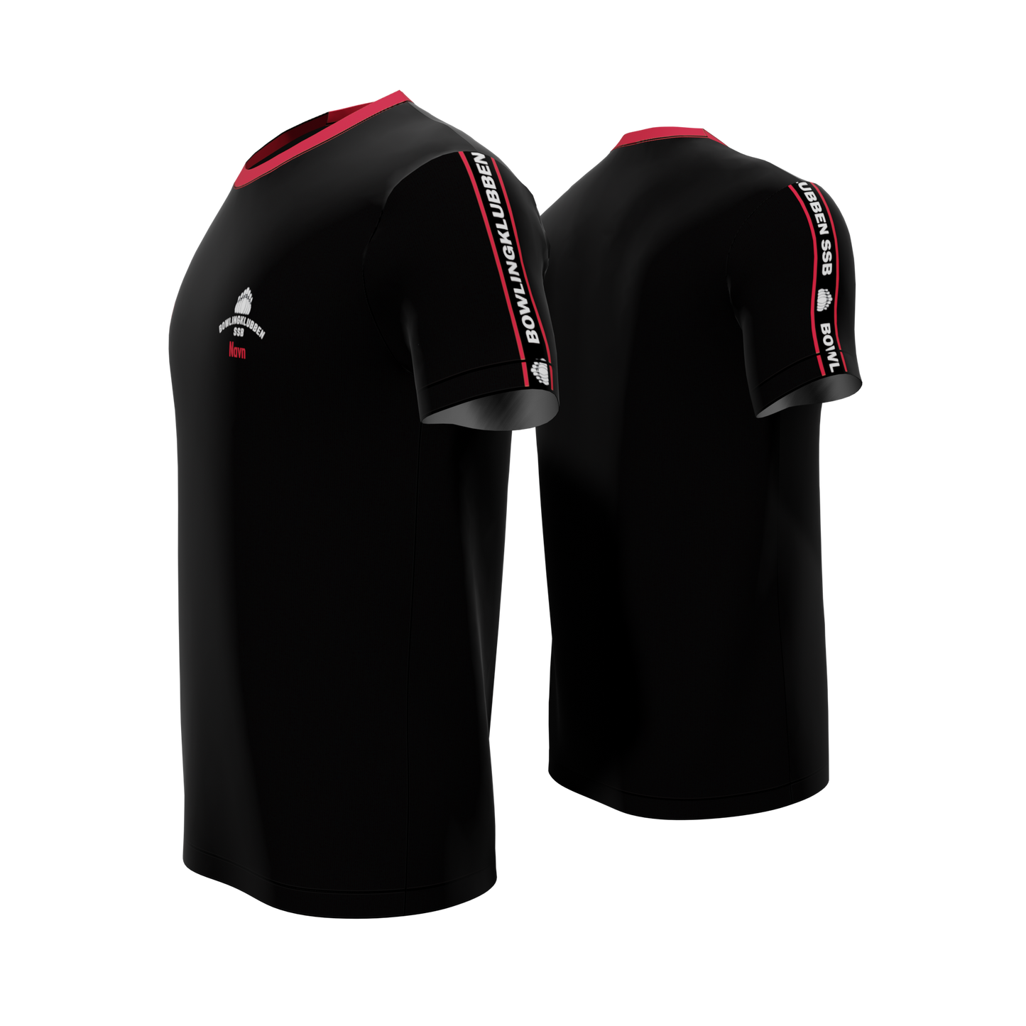 Bomulds T-shirt - Bowlingklubben SSB - SponsorWorld