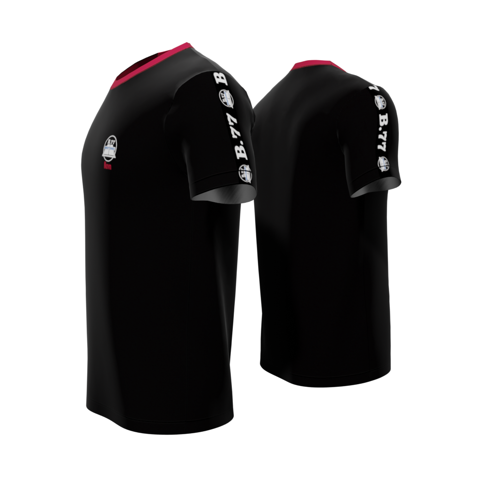 Bomulds T-shirt - B77 Bordtennis - SponsorWorld
