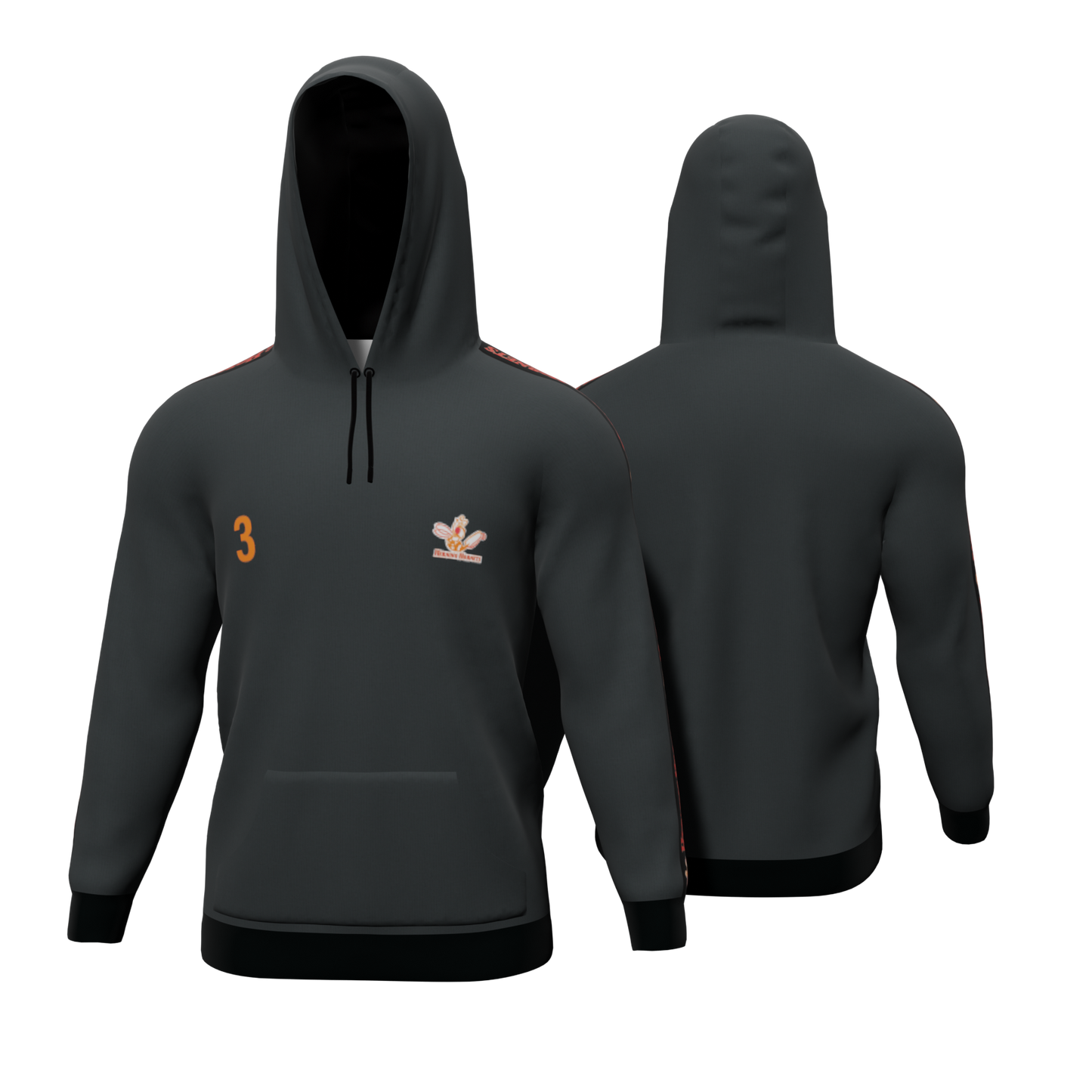 Bomulds Hoodie - Herning Hornets - SponsorWorld