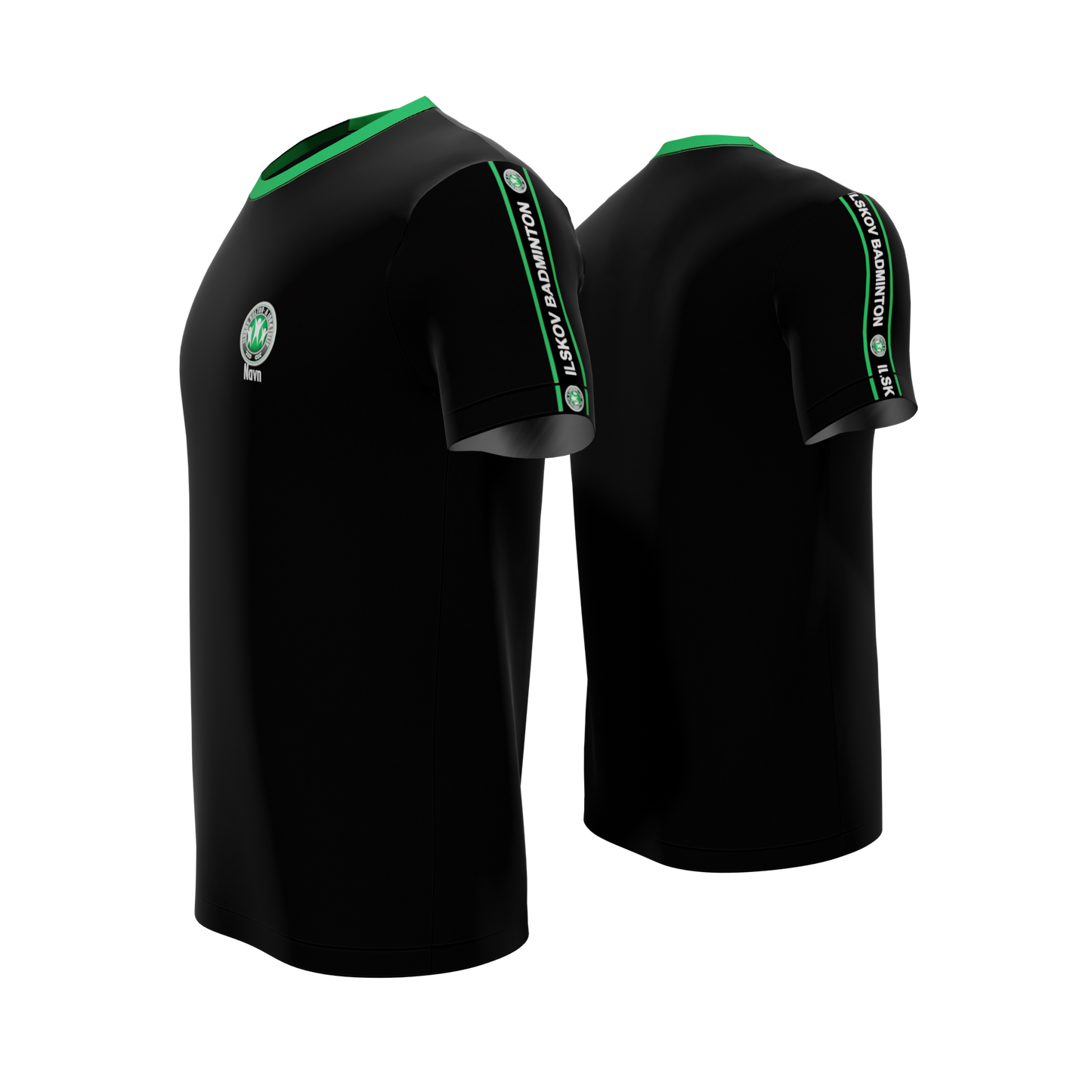 Bomulds T-shirt - Ilskov Badminton - SponsorWorld
