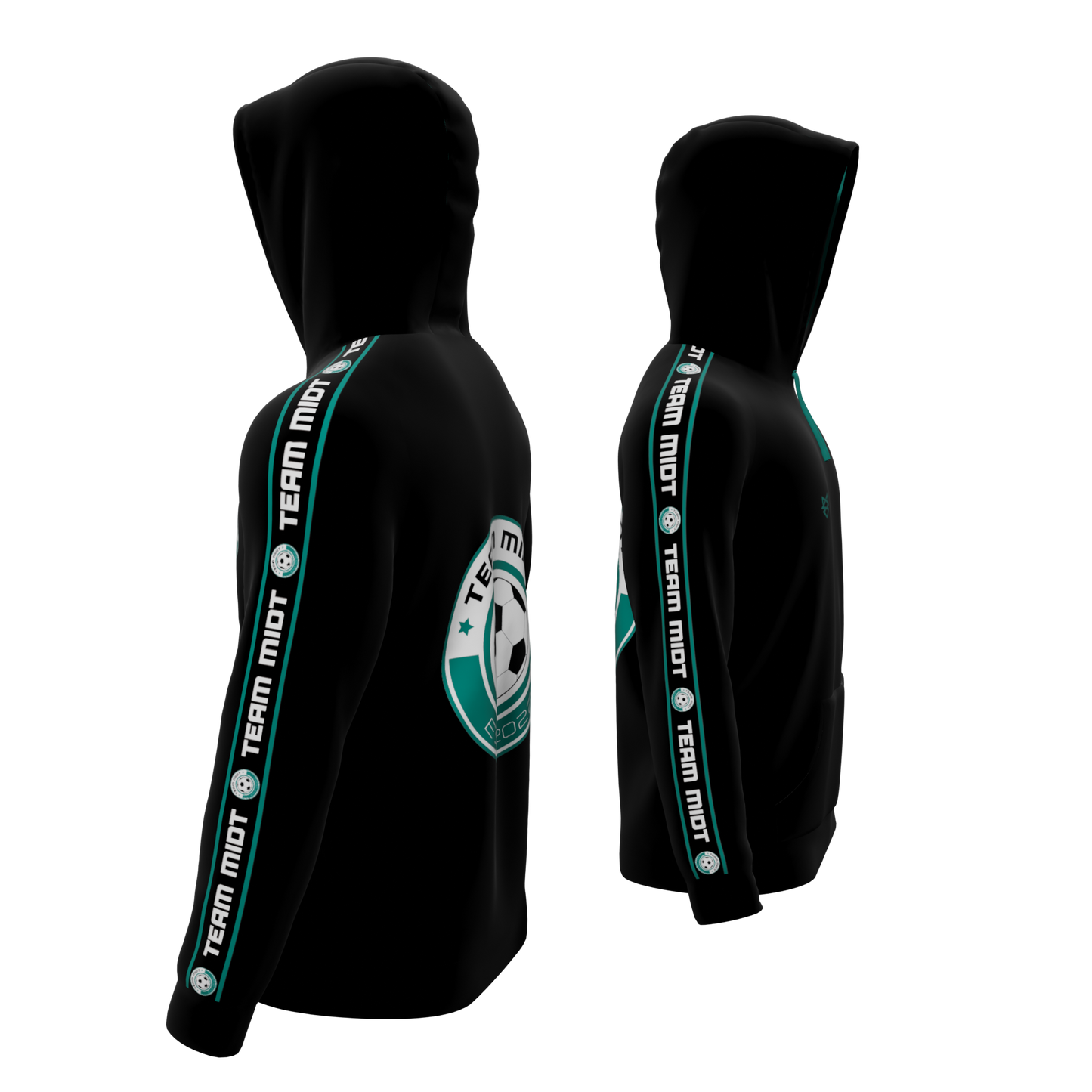 Bomulds Hoodie - Team Midt - SponsorWorld