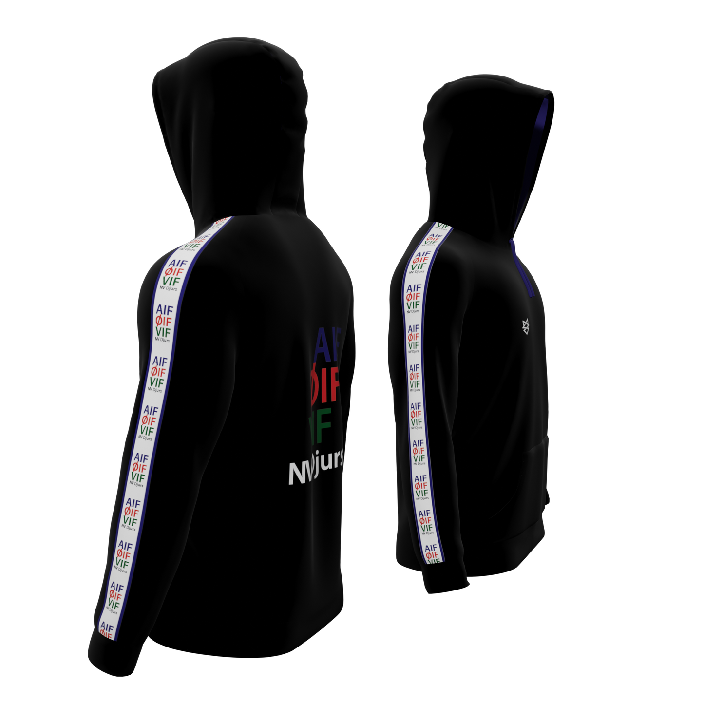 Bomulds Hoodie - NV Djurs - SponsorWorld