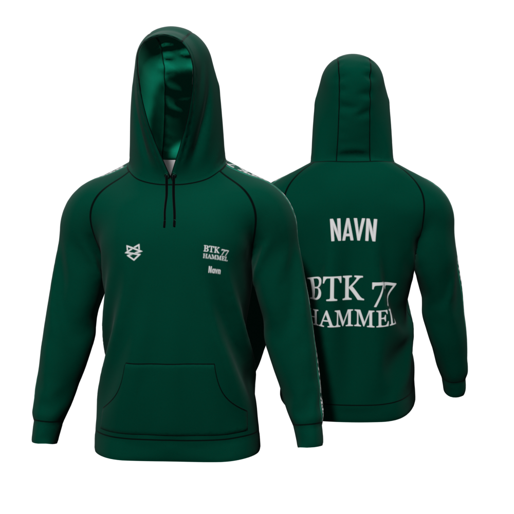 Bomulds Hoodie - BTK 77 HAMMEL