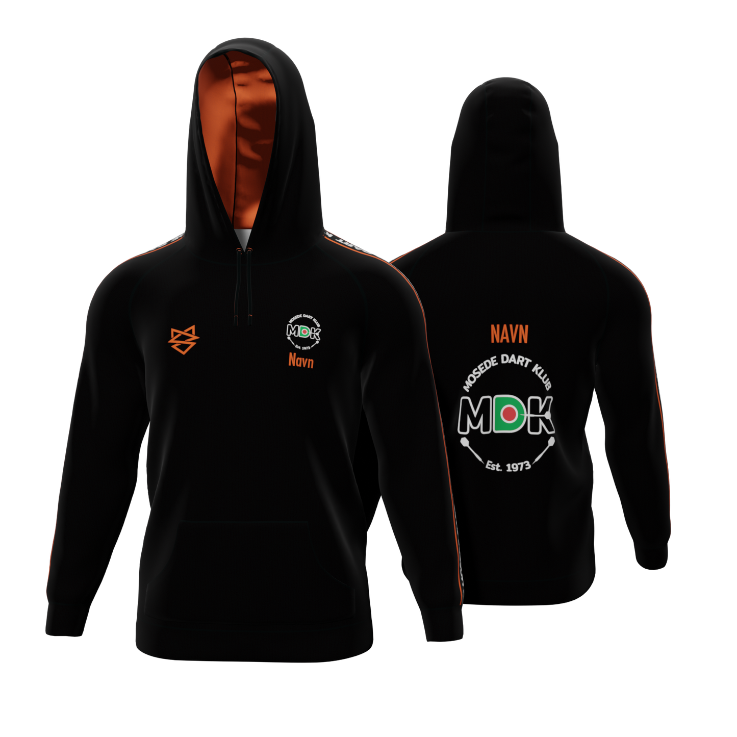 Bomulds Hoodie - Mosede Dart Klub