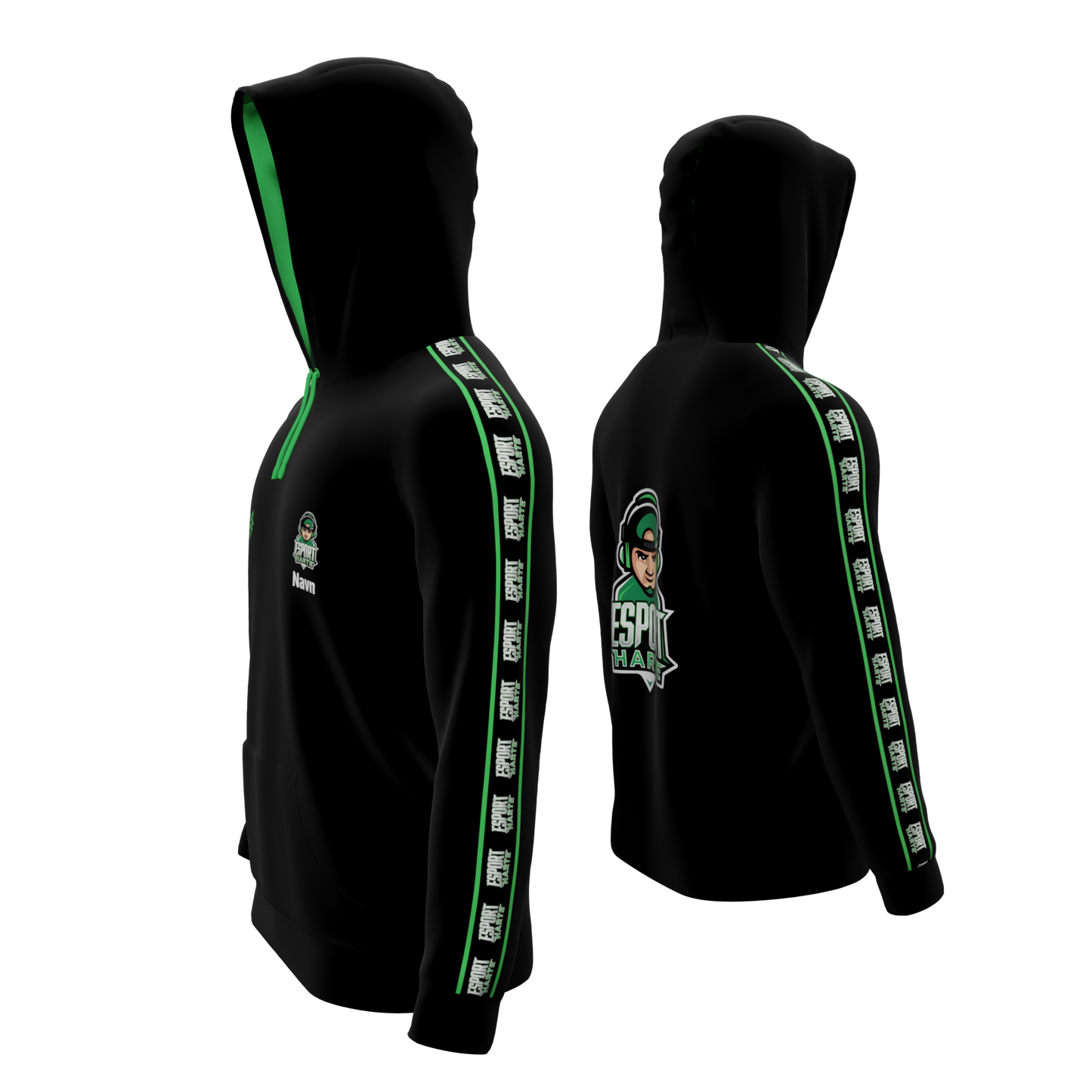 Bomulds Hoodie - Esport Harte - SponsorWorld