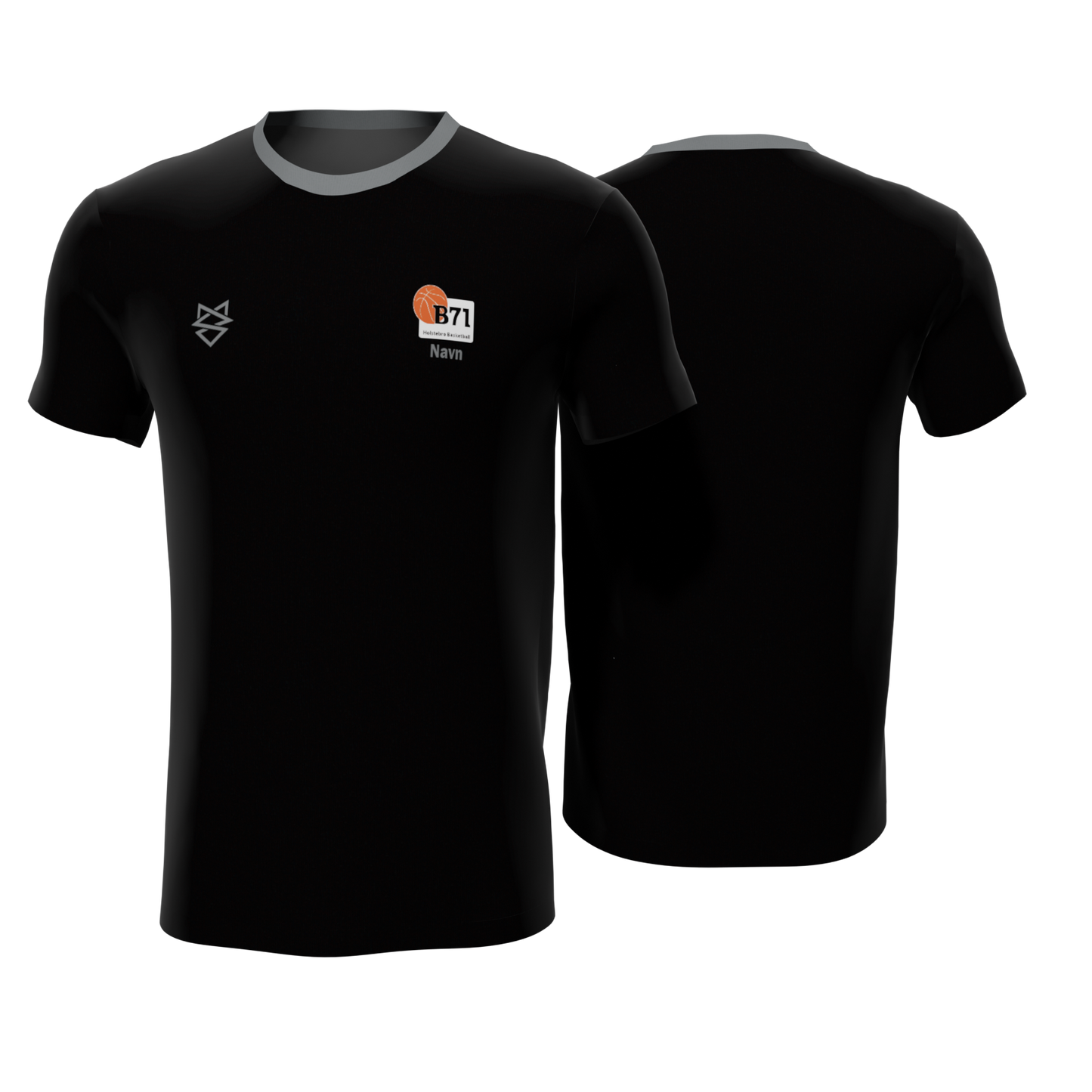 Bomulds T-shirt - B71 Basketball - SponsorWorld
