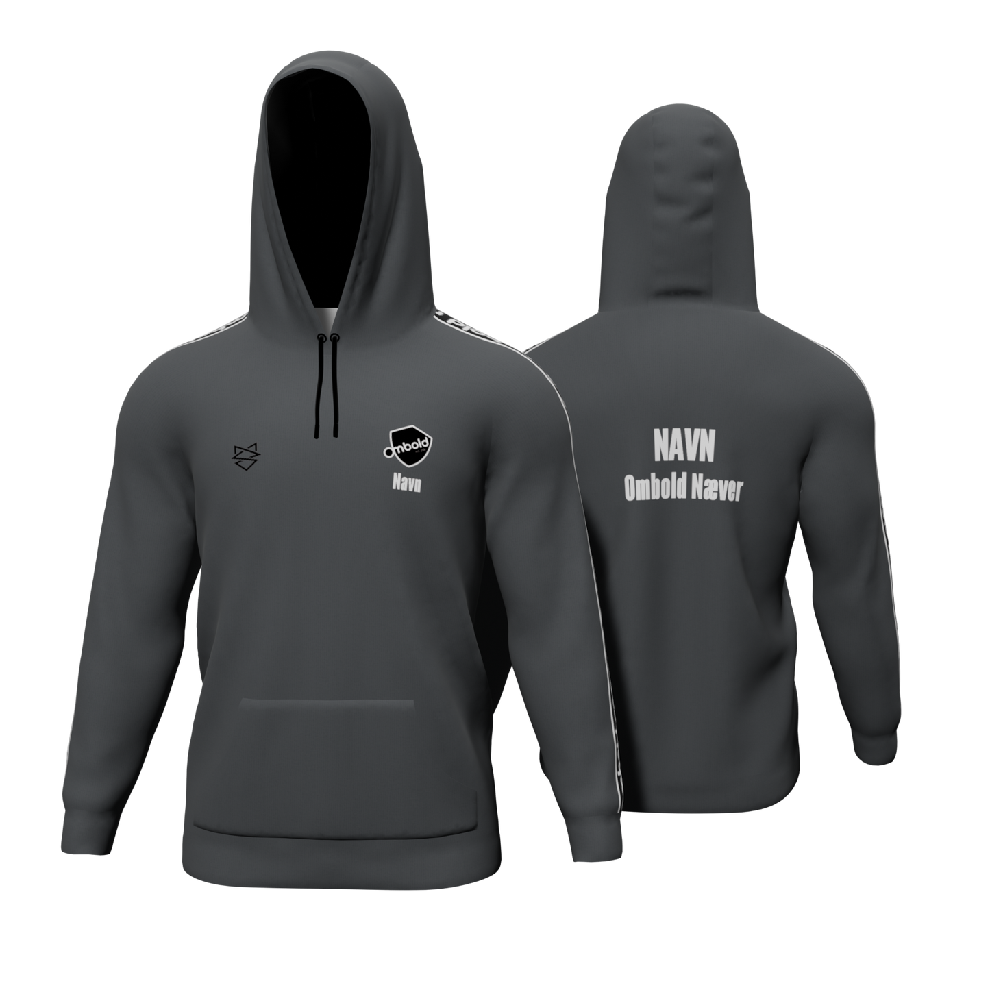 Bomulds Hoodie - Ombold - SponsorWorld