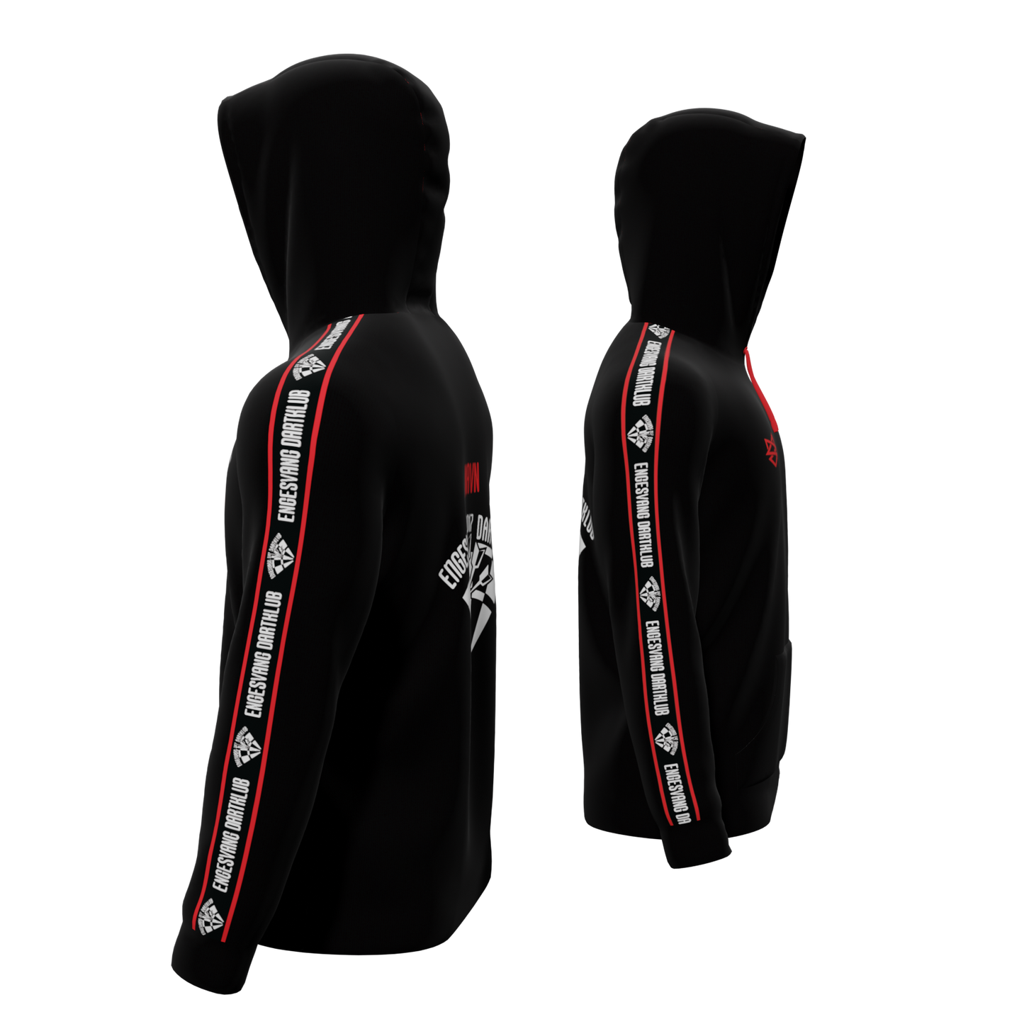 Bomulds Hoodie - Engesvang Dartklub