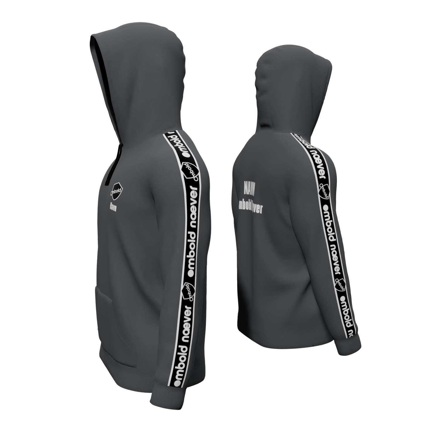 Bomulds Hoodie - Ombold - SponsorWorld