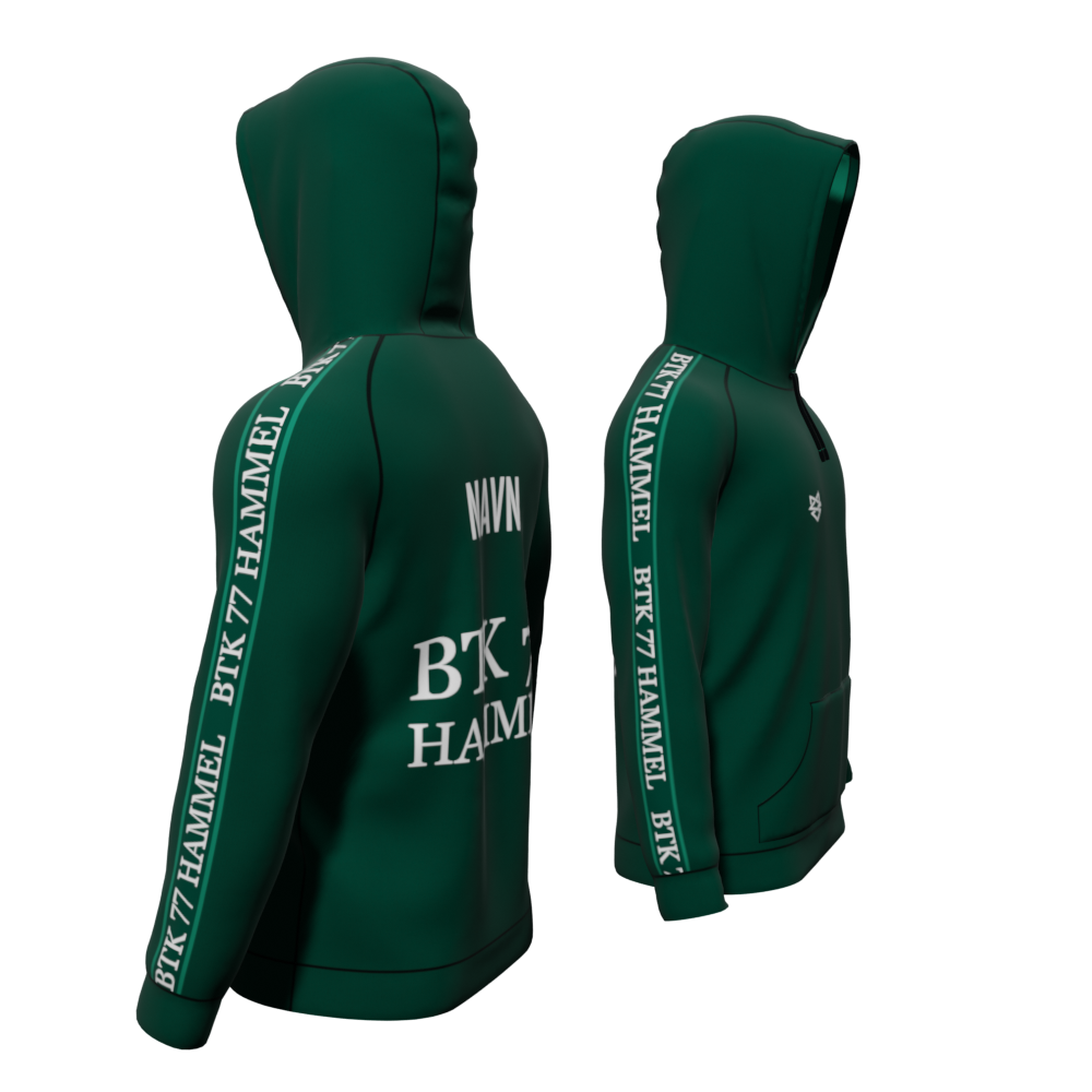 Bomulds Hoodie - BTK 77 HAMMEL