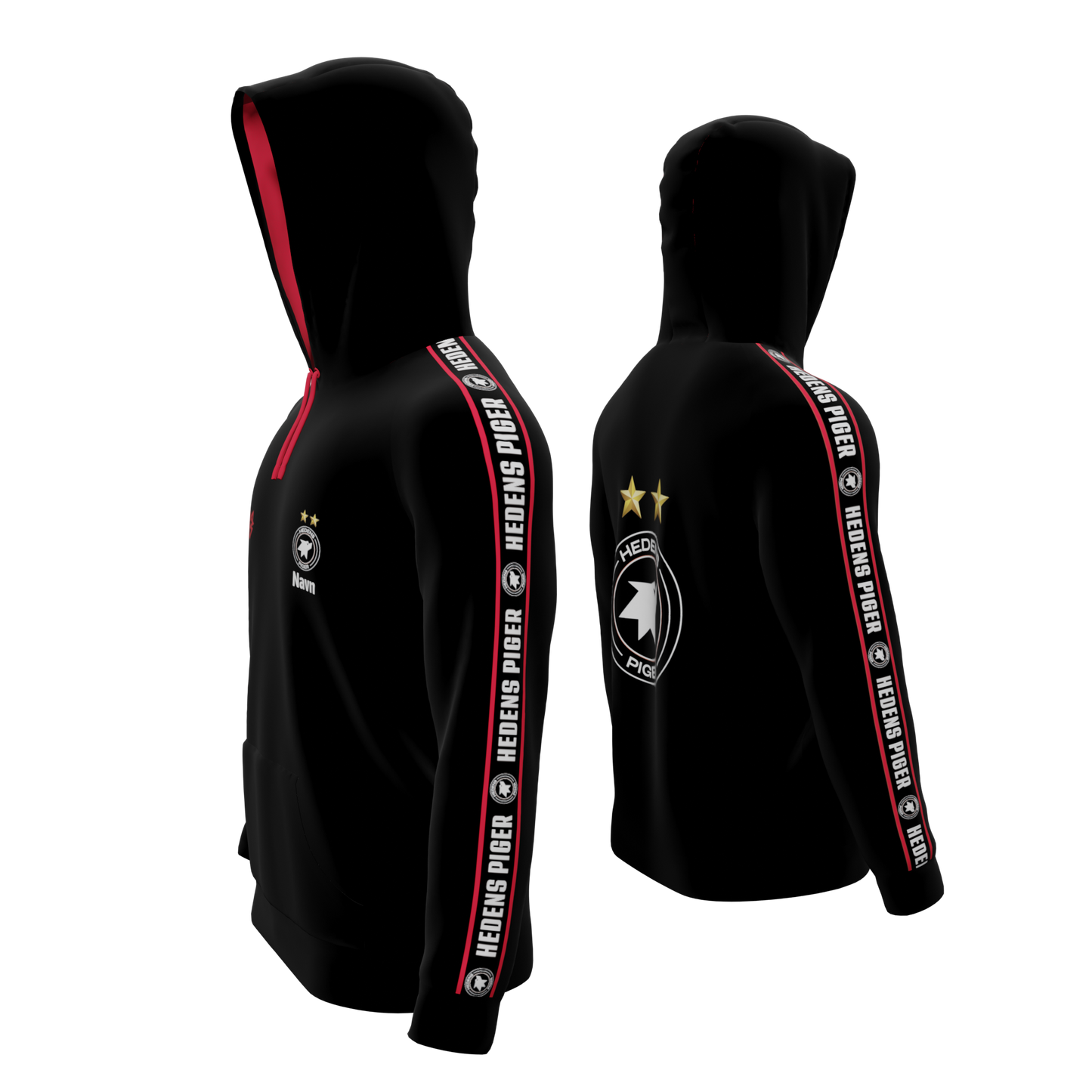 Bomulds Hoodie - Hedens Piger - SponsorWorld
