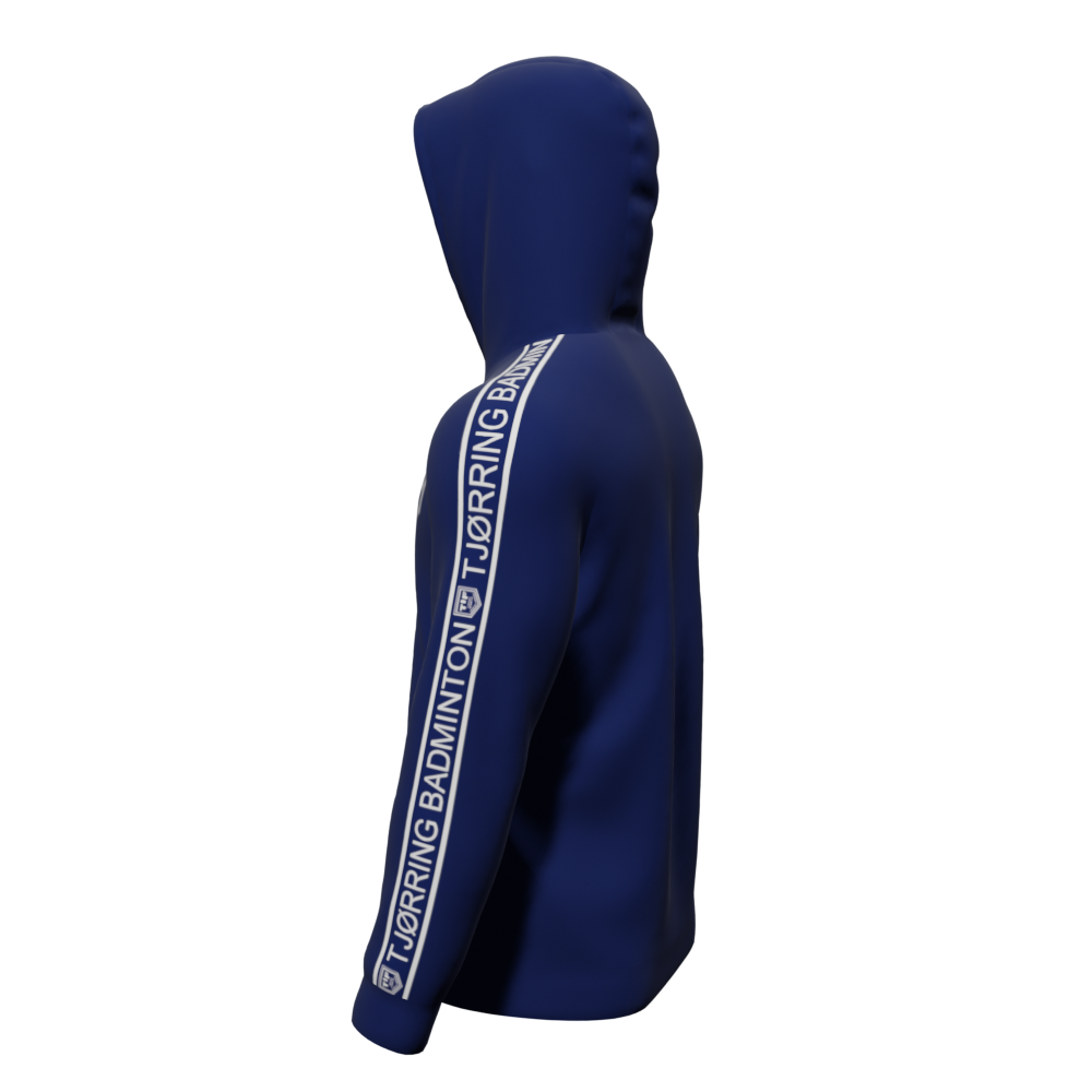Bomulds Hoodie - Tjørring Badminton - SponsorWorld