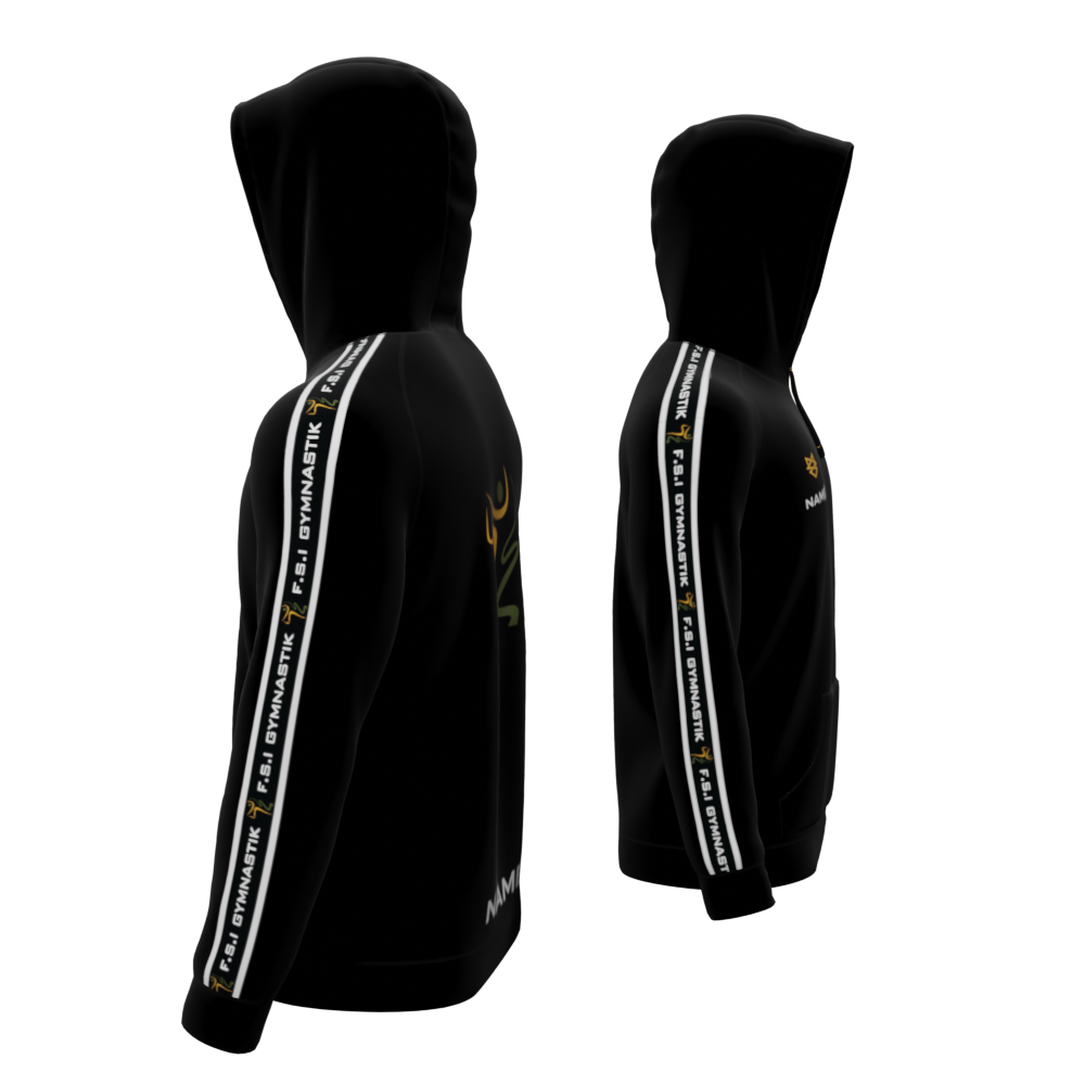 Bomulds Hoodie - FSI Gymnastik - SponsorWorld
