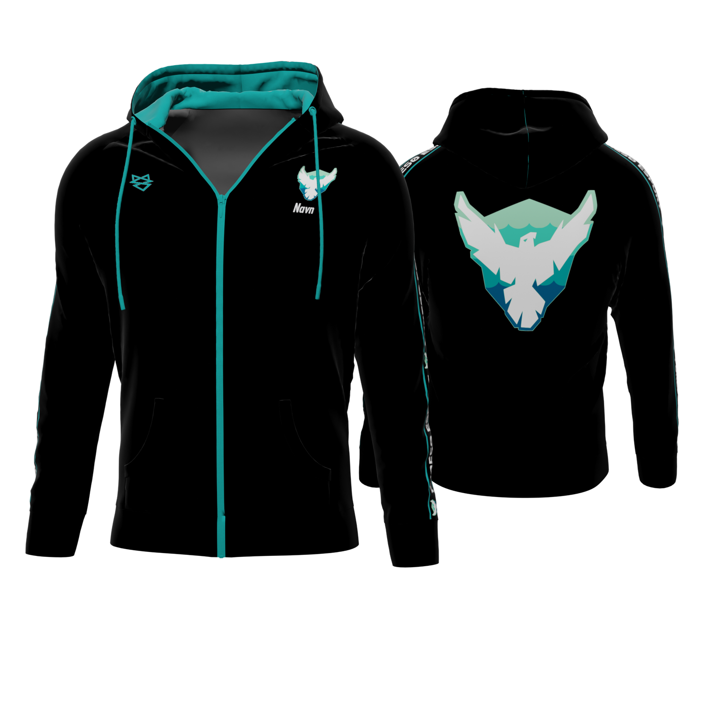 Bomulds Hoodie ZIP - Furesø Esport - SponsorWorld