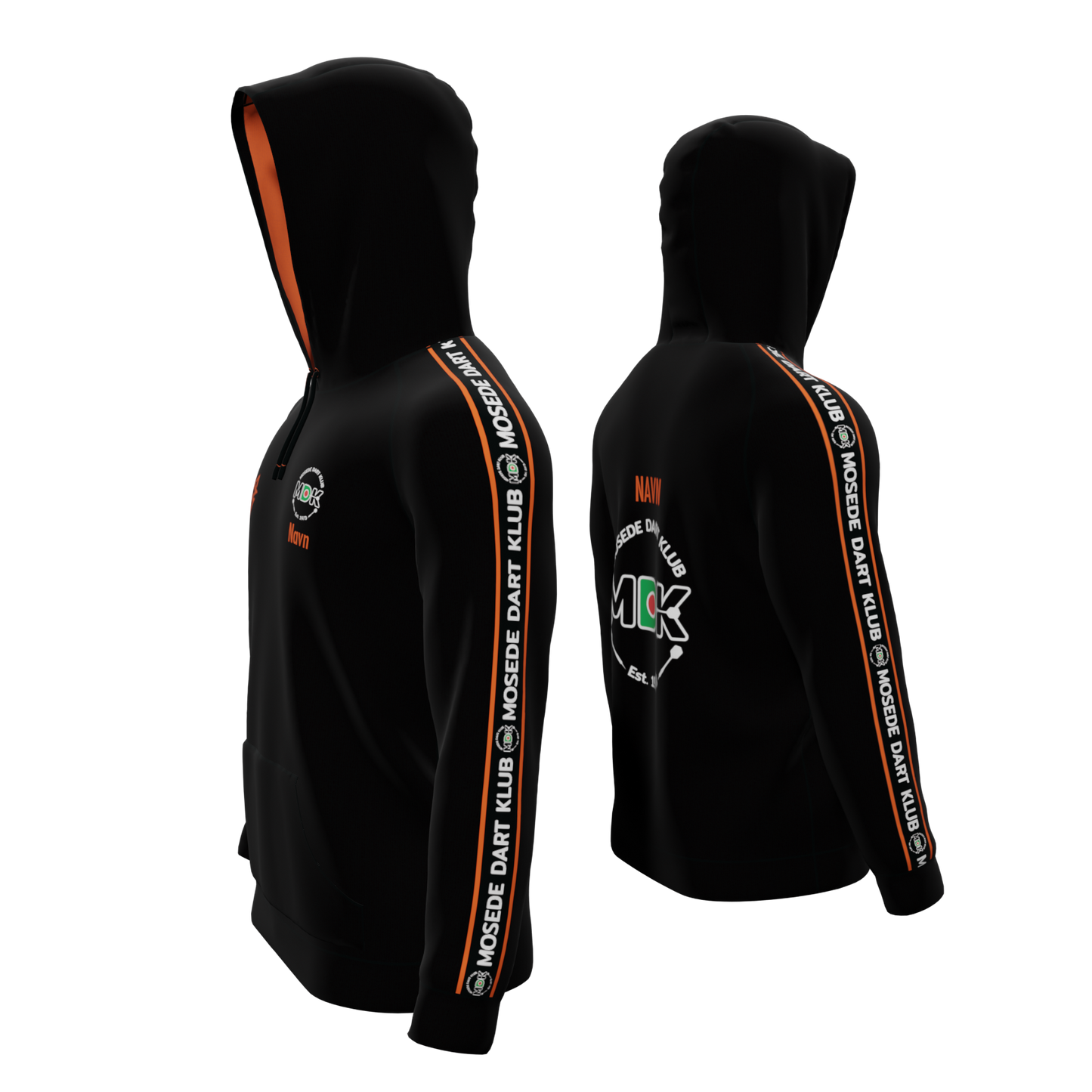 Bomulds Hoodie - Mosede Dart Klub