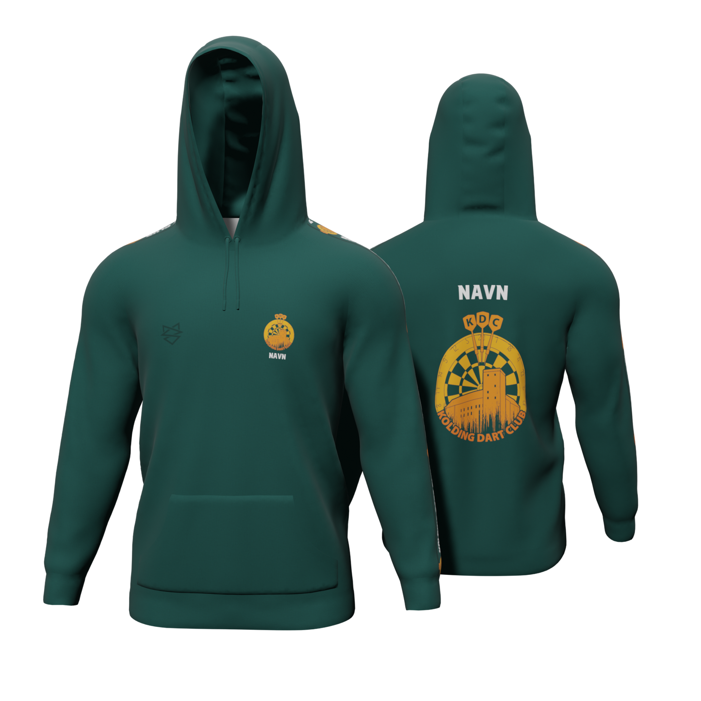 Bomulds Hoodie - Kolding Dart
