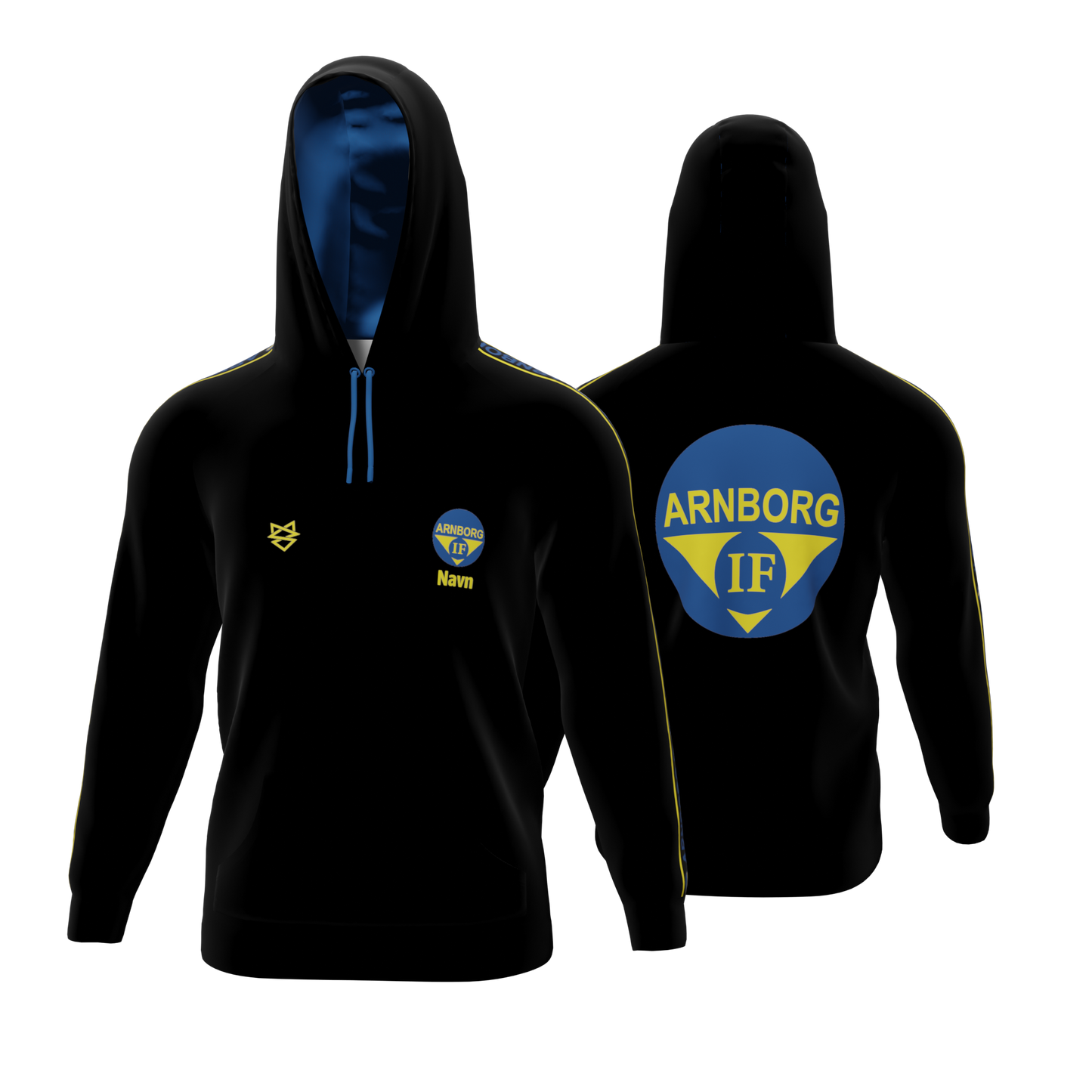 Bomulds Hoodie - Arnborg IF - SponsorWorld