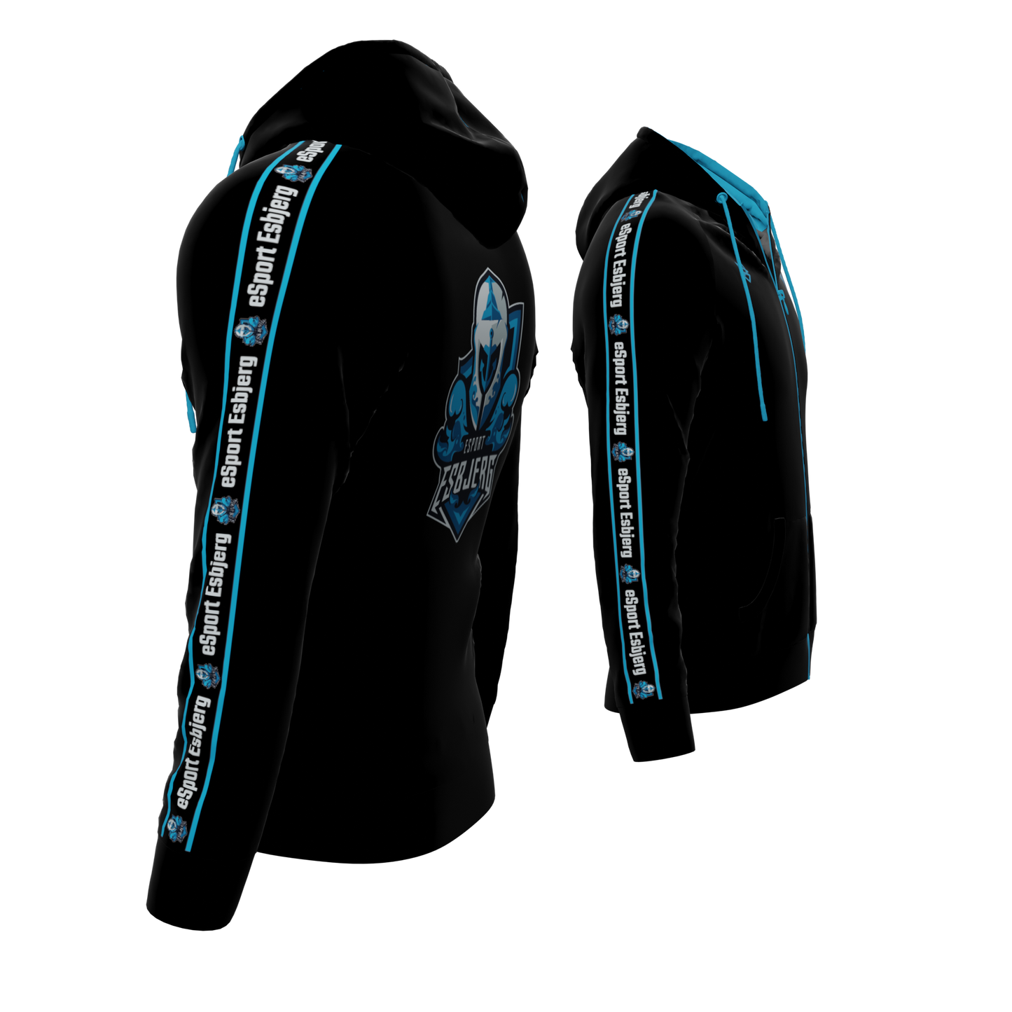 Bomulds Hoodie ZIP - eSport Esbjerg - SponsorWorld