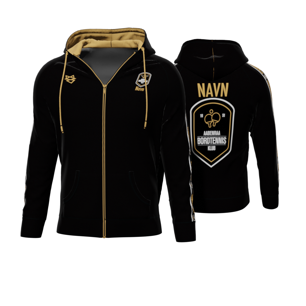 Bomulds Hoodie ZIP - Aabenraa Bordtennis