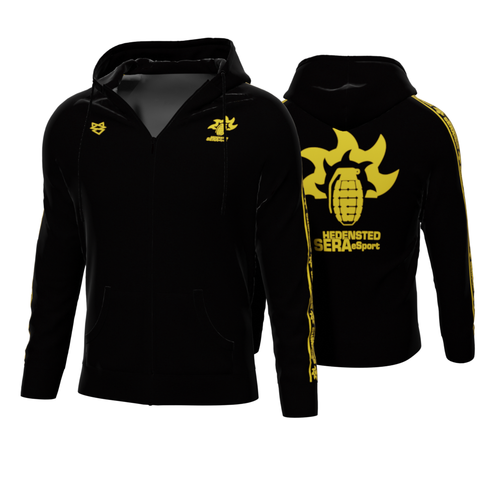 Bomulds Hoodie ZIP - Sera | Hedensted Esport - SponsorWorld