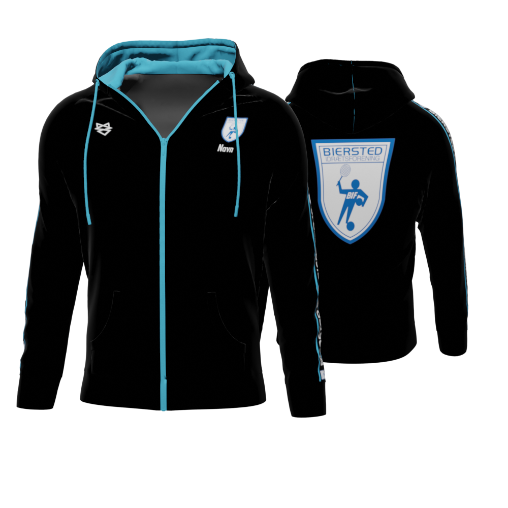 Bomulds Hoodie ZIP - Biersted IF - SponsorWorld