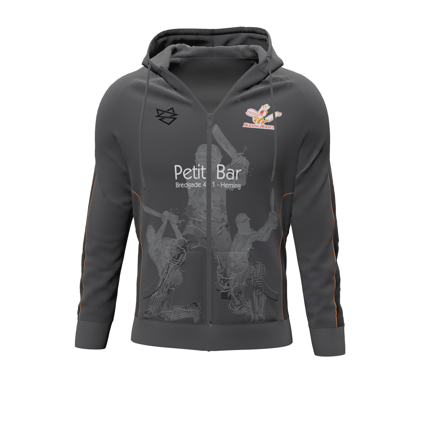 Hoodie ZIP - Herning Hornets - SponsorWorld