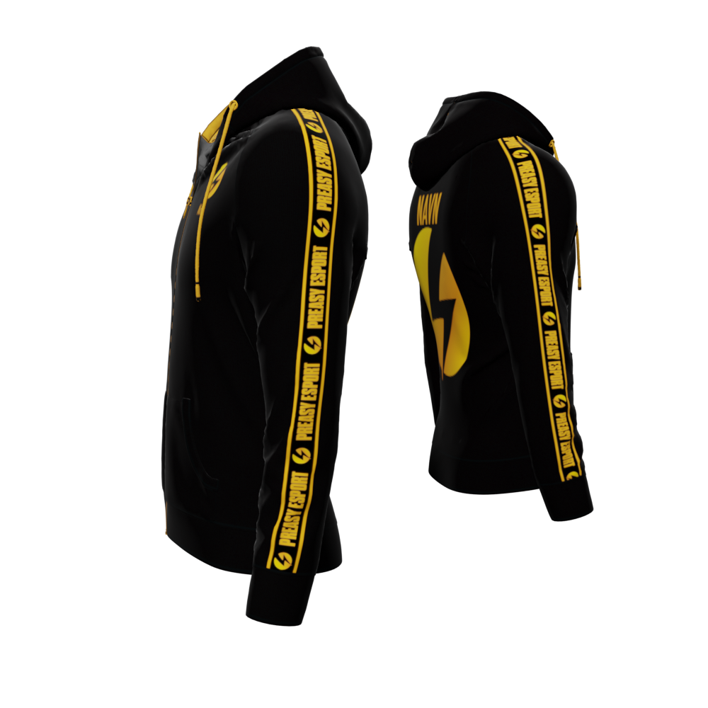 Bomulds Hoodie ZIP - Preasy esport - SponsorWorld