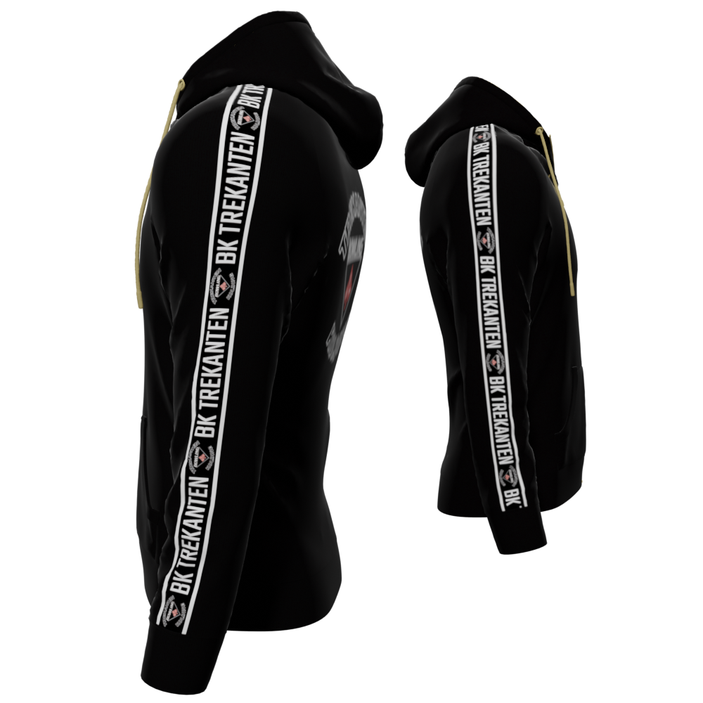 Bomulds Hoodie ZIP - BK Trekanten - SponsorWorld