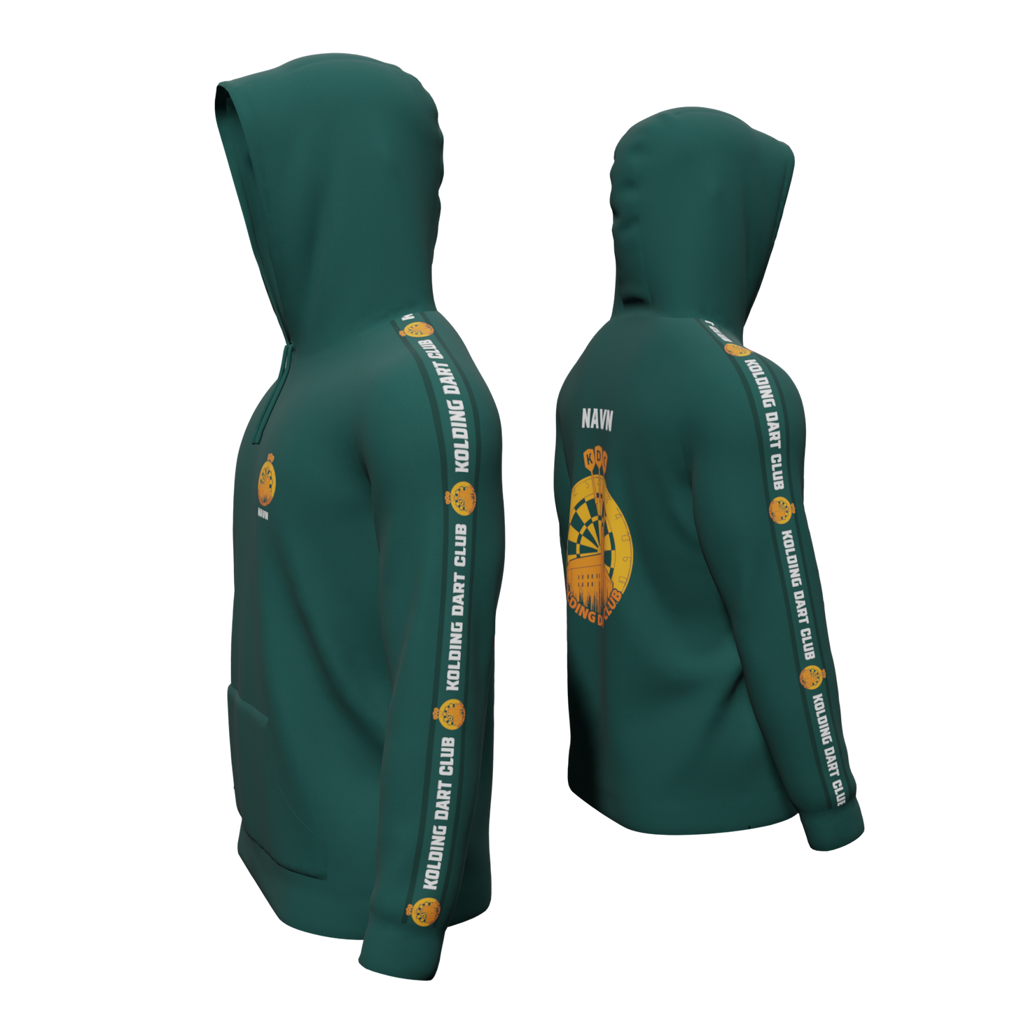 Bomulds Hoodie - Kolding Dart