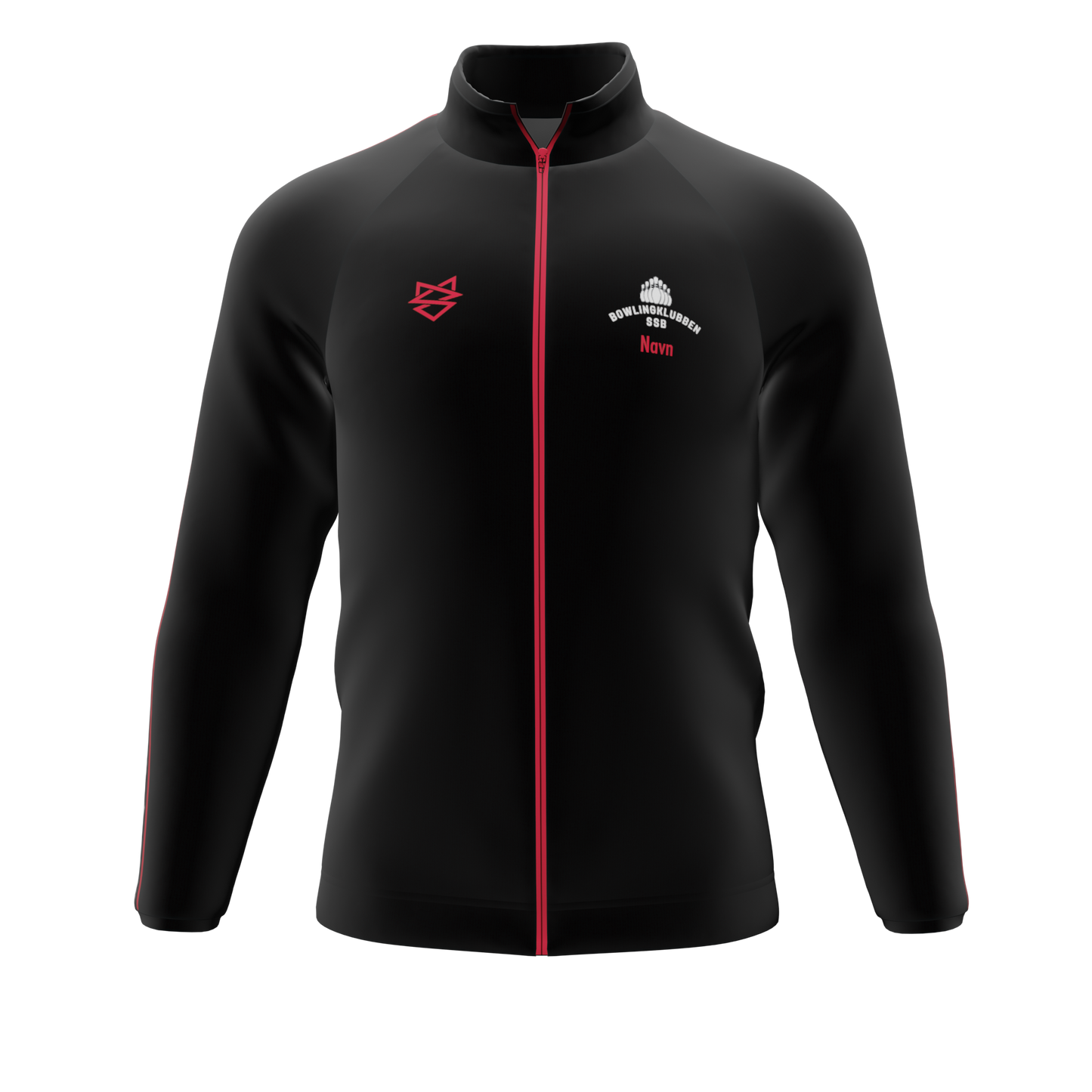 Bomulds cardigan - Bowlingklubben SSB - SponsorWorld