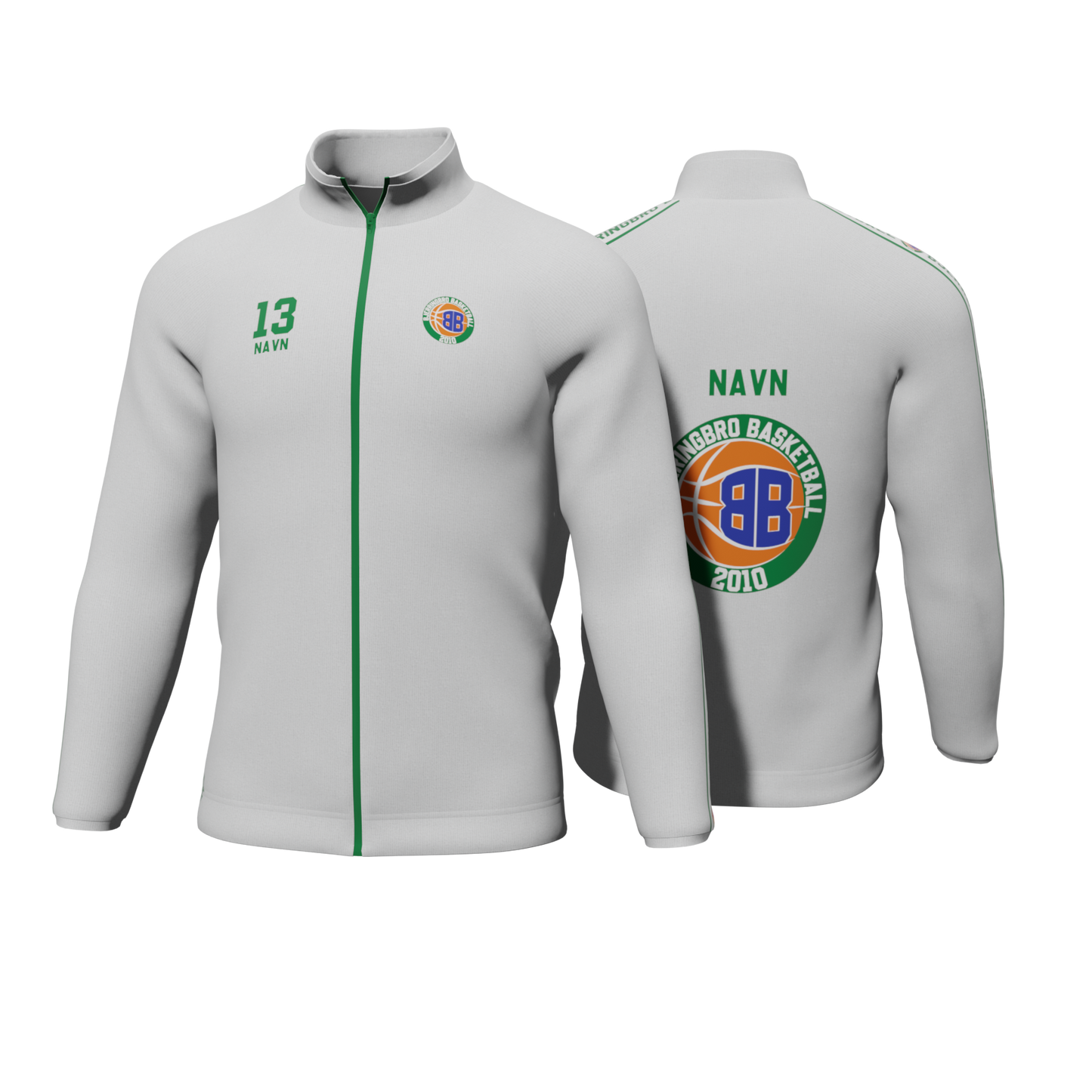 Bomulds cardigan - Bjerringbro Basketball - SponsorWorld