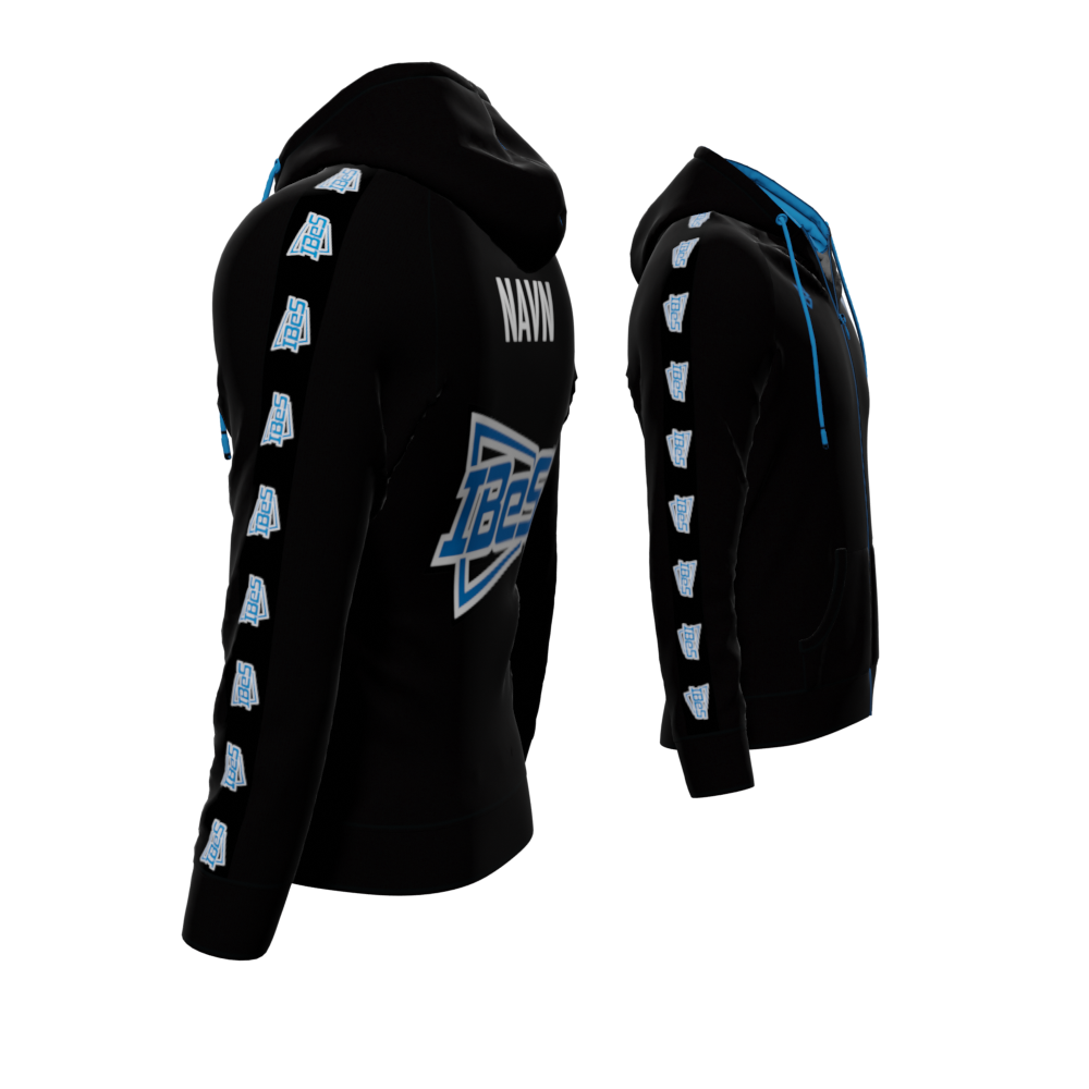 Bomulds Hoodie ZIP - Ikast Brande Esport - SponsorWorld