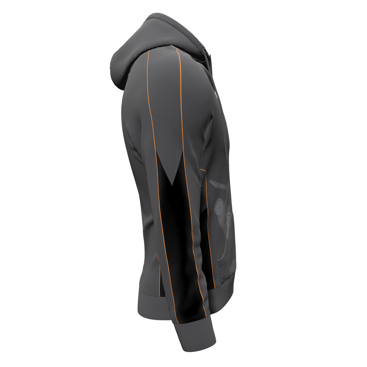 Hoodie ZIP - Herning Hornets - SponsorWorld