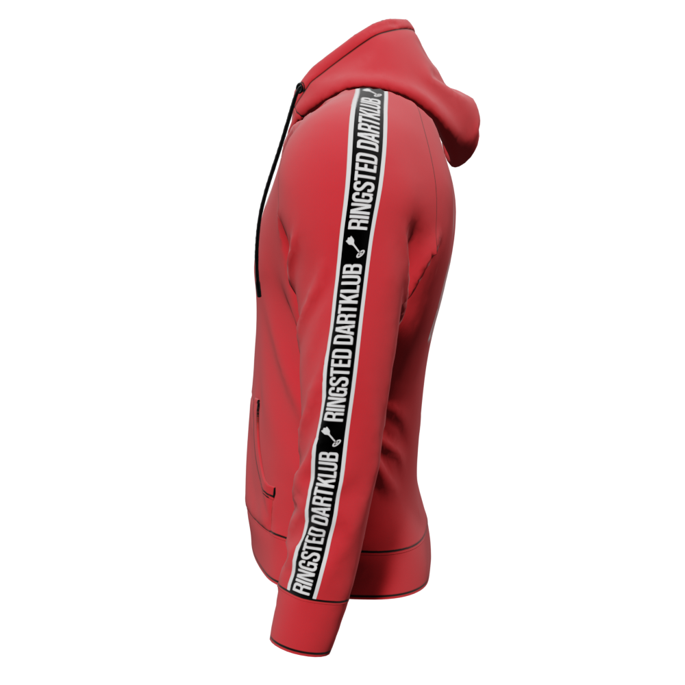 Bomulds Hoodie ZIP - Ringsted Dart