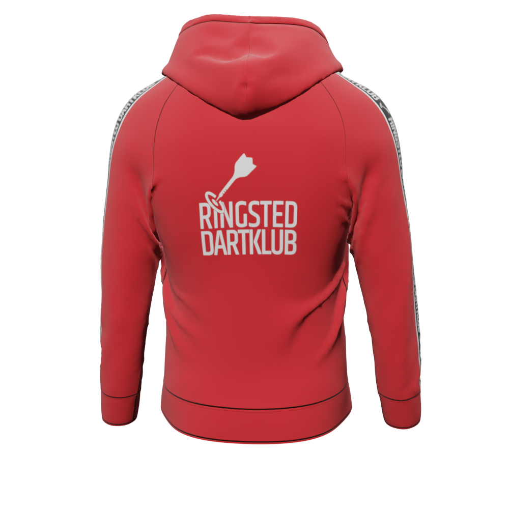Bomulds Hoodie ZIP - Ringsted Dart