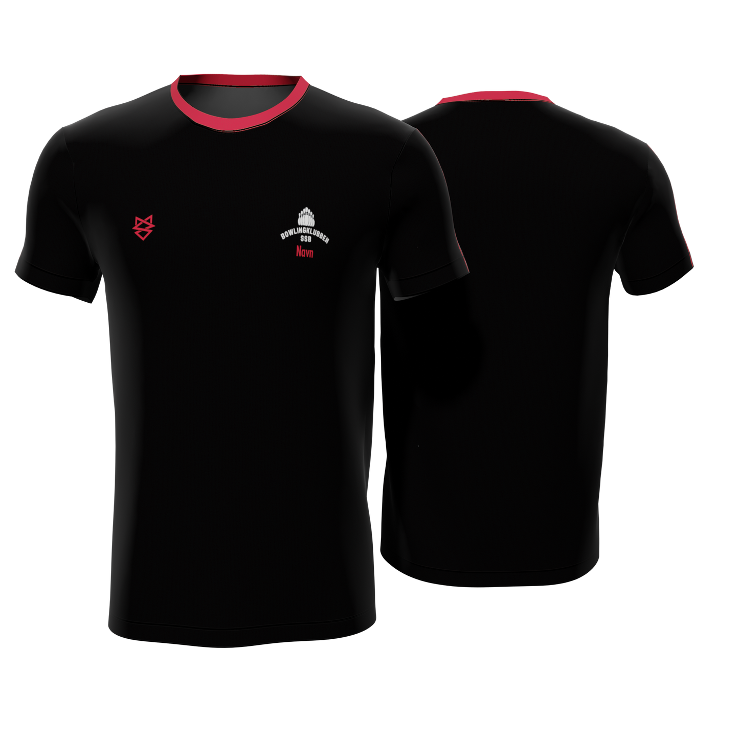 Bomulds T-shirt - Bowlingklubben SSB - SponsorWorld