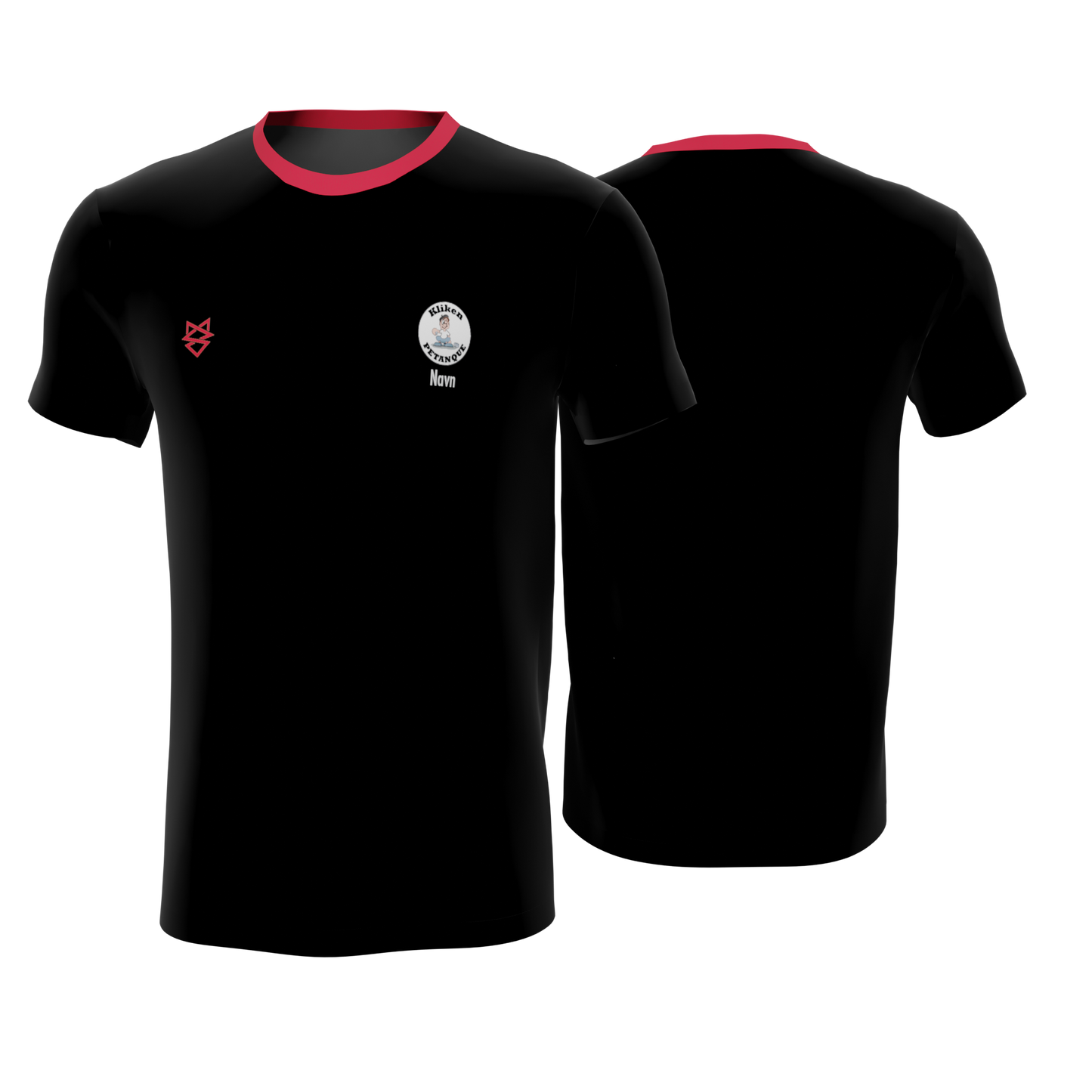 Bomulds T-shirt - Kliken Petanque - SponsorWorld