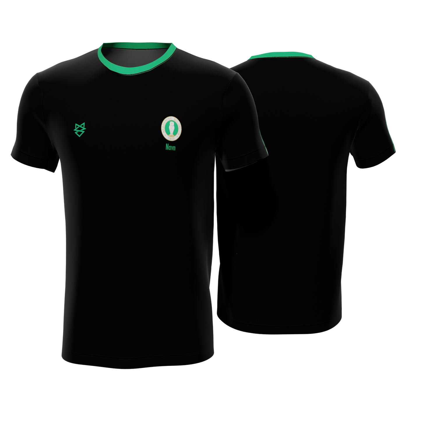 Bomulds T-shirt - Akademisk Boldklub Cricket - SponsorWorld