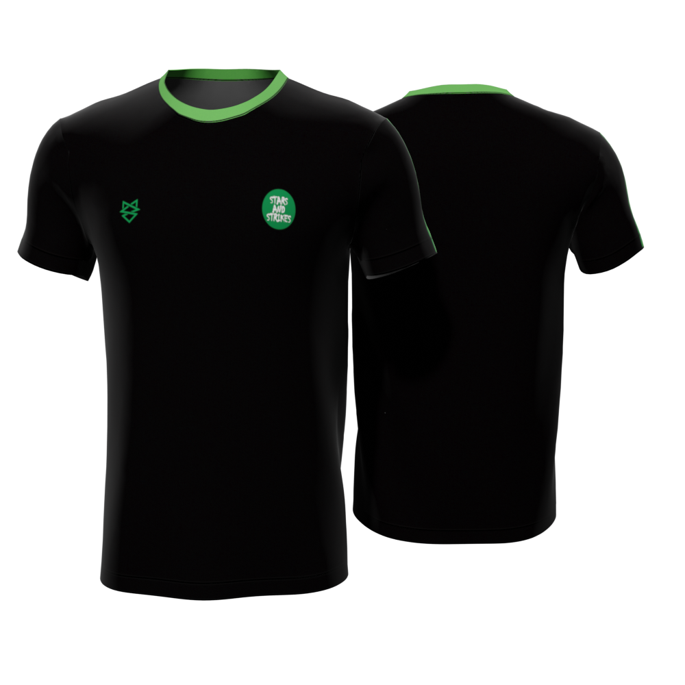 Bomulds T-shirt - Stars and Strikes