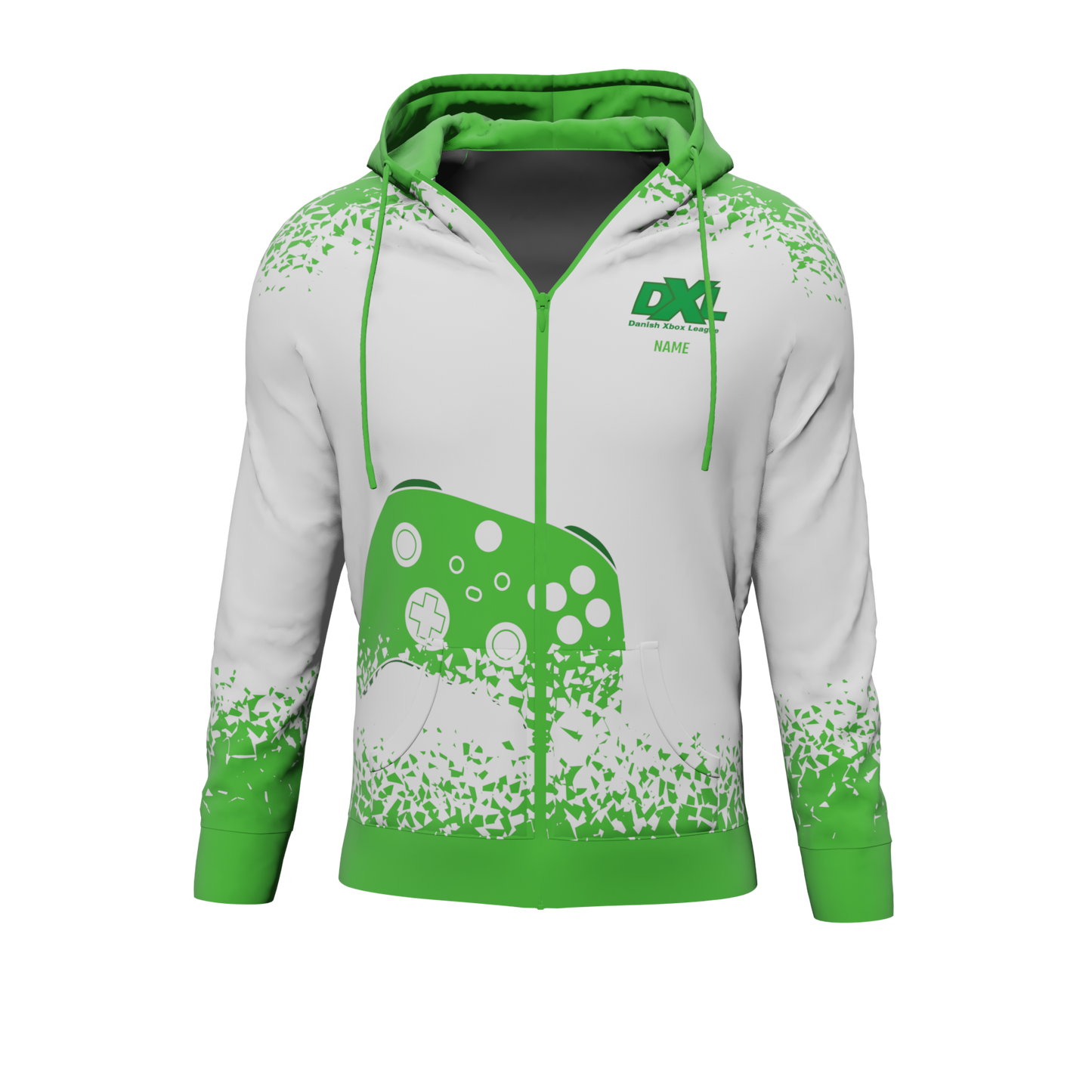 Danish Xbox League - Hoodie Zip - SponsorWorld