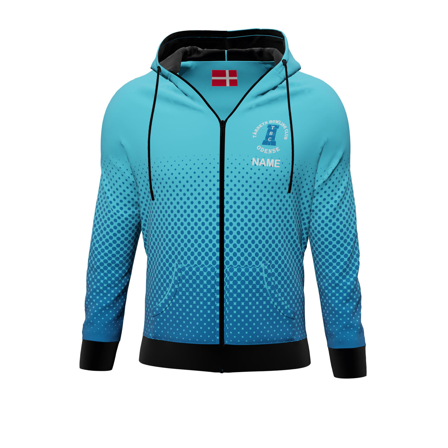 Tårnets Bowling - Hoodie ZIP - SponsorWorld